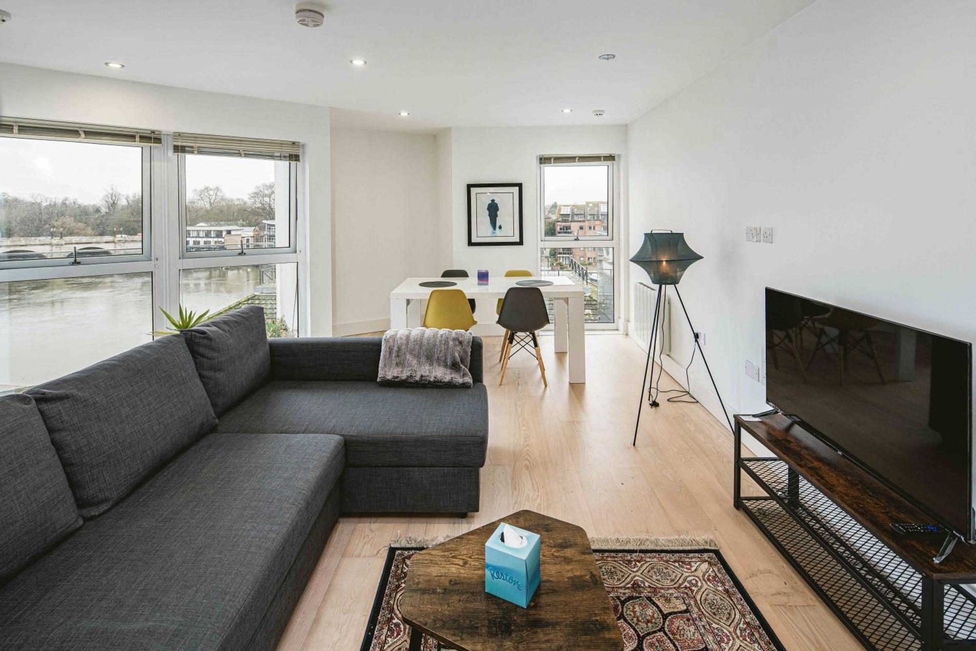 2bed Flat With The View/kingston Lejlighed *