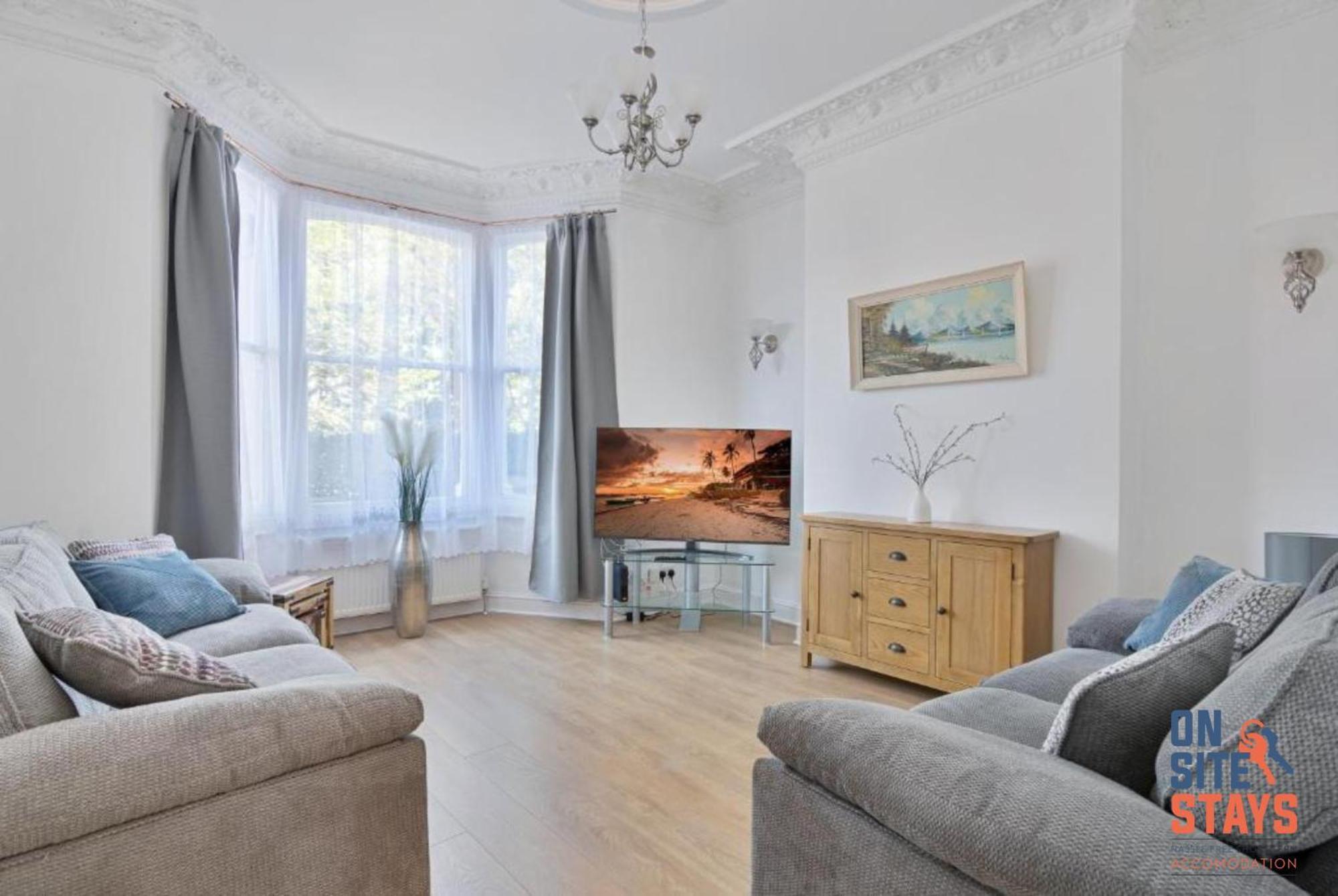 Appartement Onsitestays - Tranquil 2 Bedroom With Large Kitchen, Private Garden Near Wimbledon Station Londres