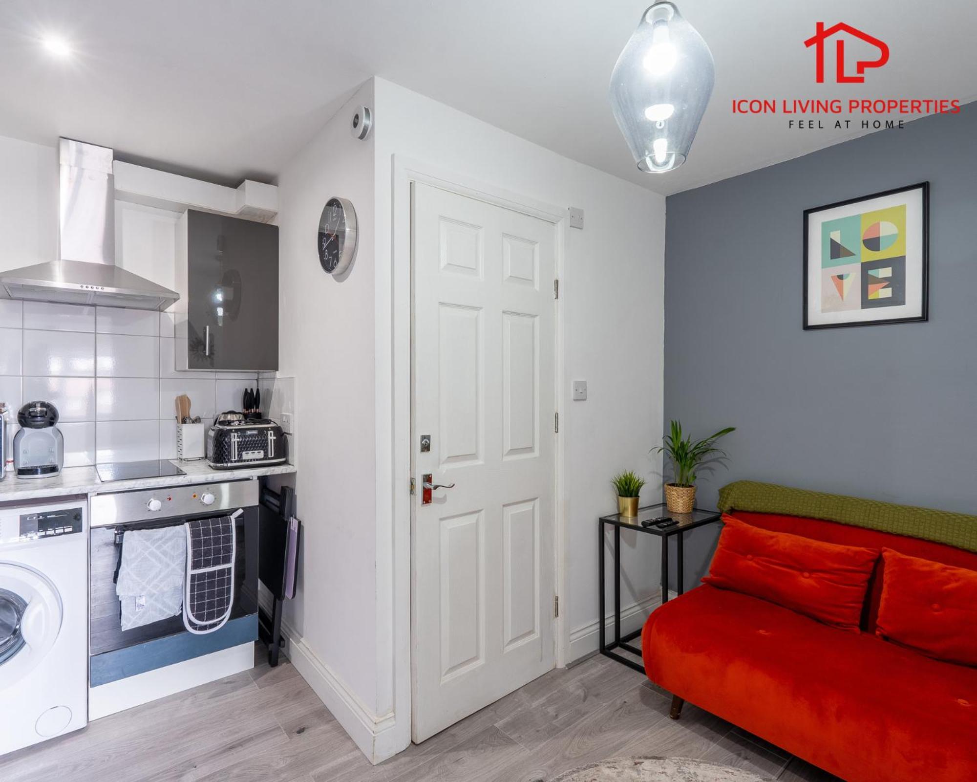 Appartement 1 Bedroom Arch-view 2 By Icon Living Short Lets & Serviced With Free Parking