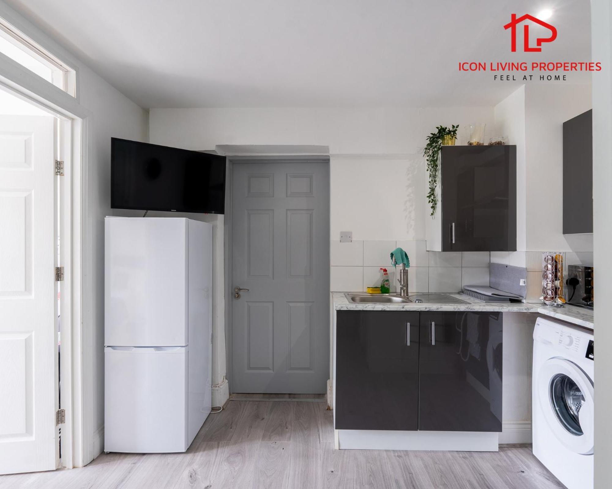1 Bedroom Arch-view 2 By Icon Living Short Lets & Serviced With Free Parking Appartement Londres