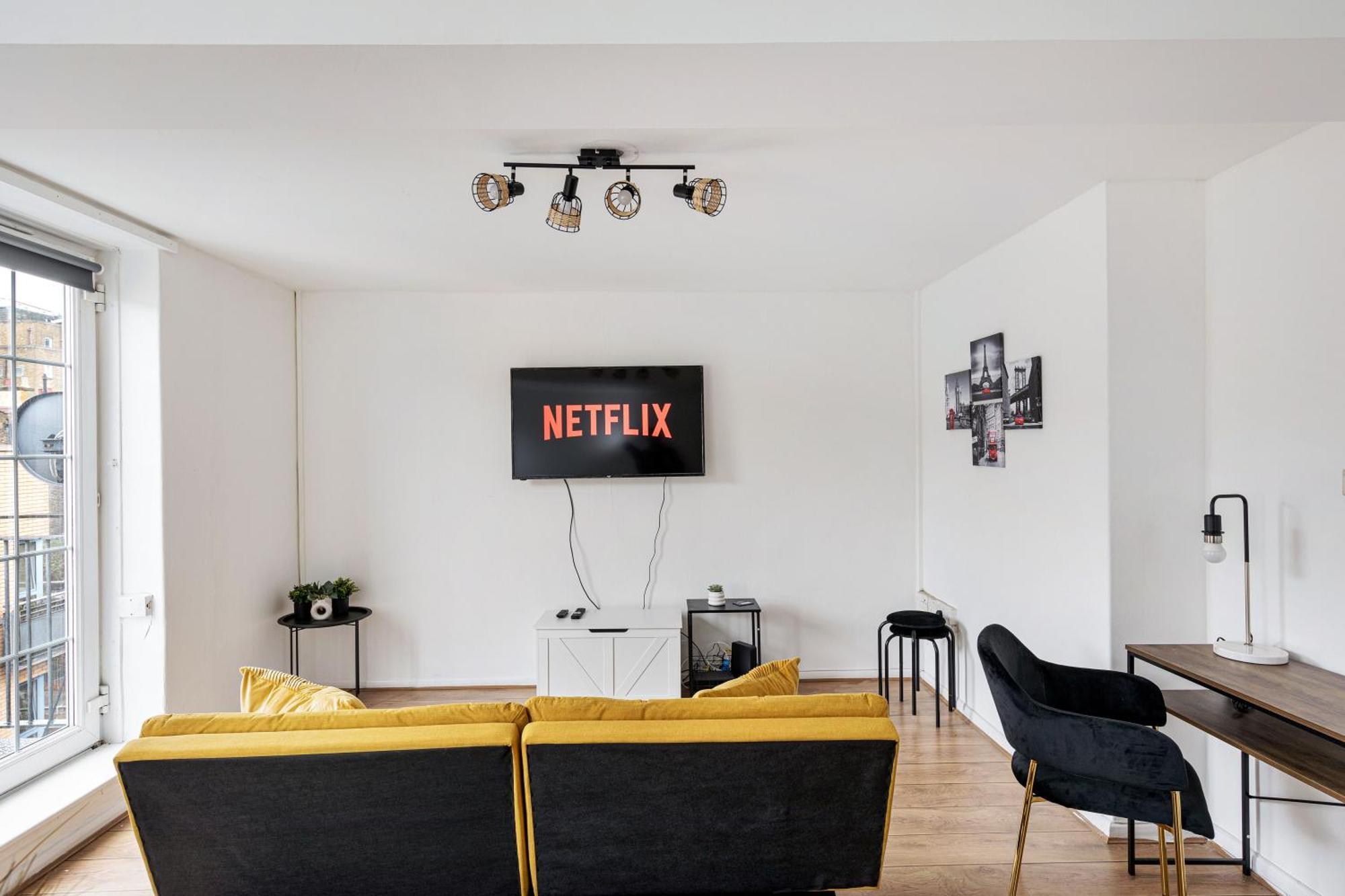 Appartement Sleek Shoreditch Hideout - 2 Bed Gem With Balcony In