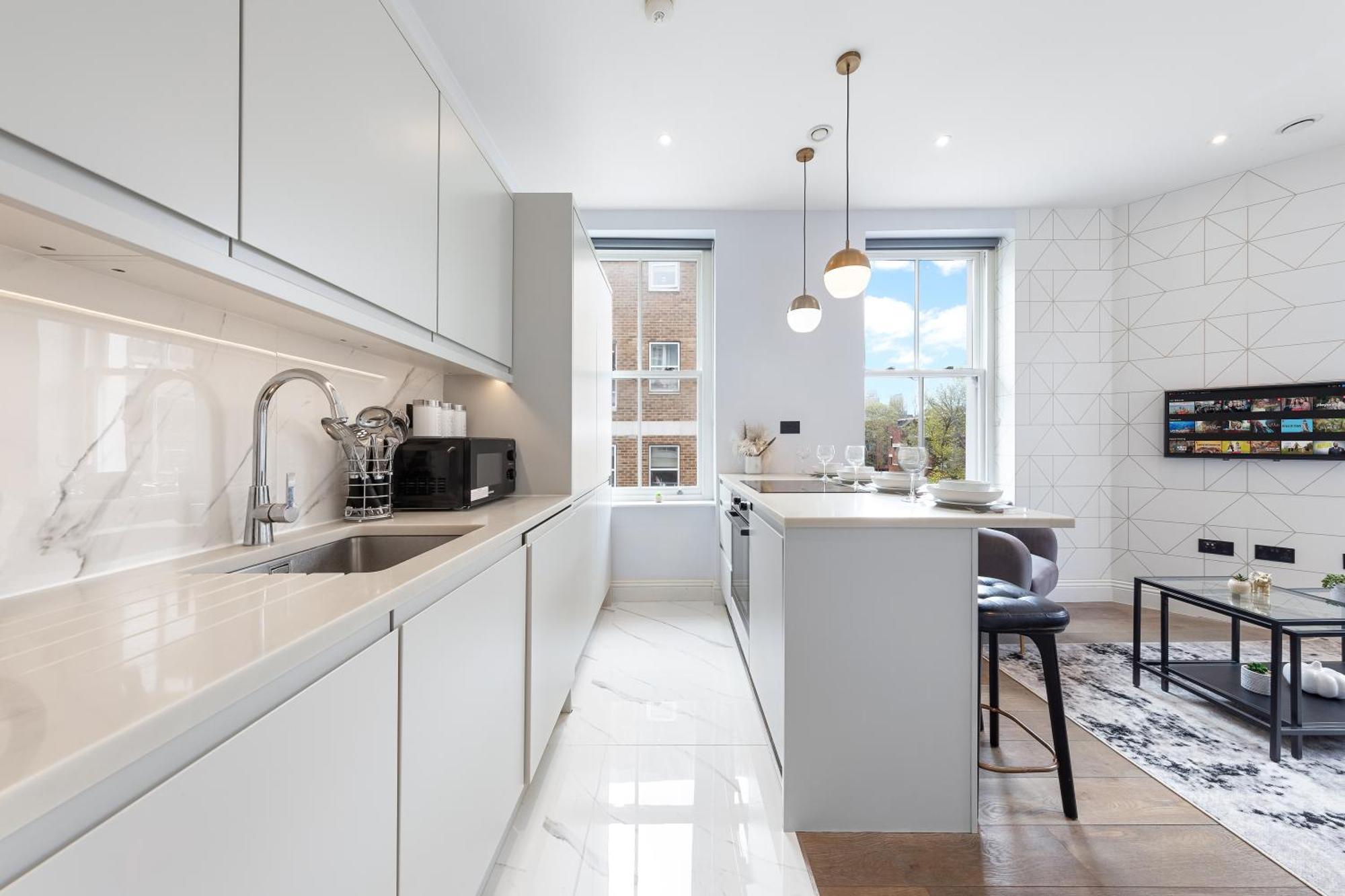 Apartment Stunning 1 Bedroom In Westminster With Ac Sleeps 4 London