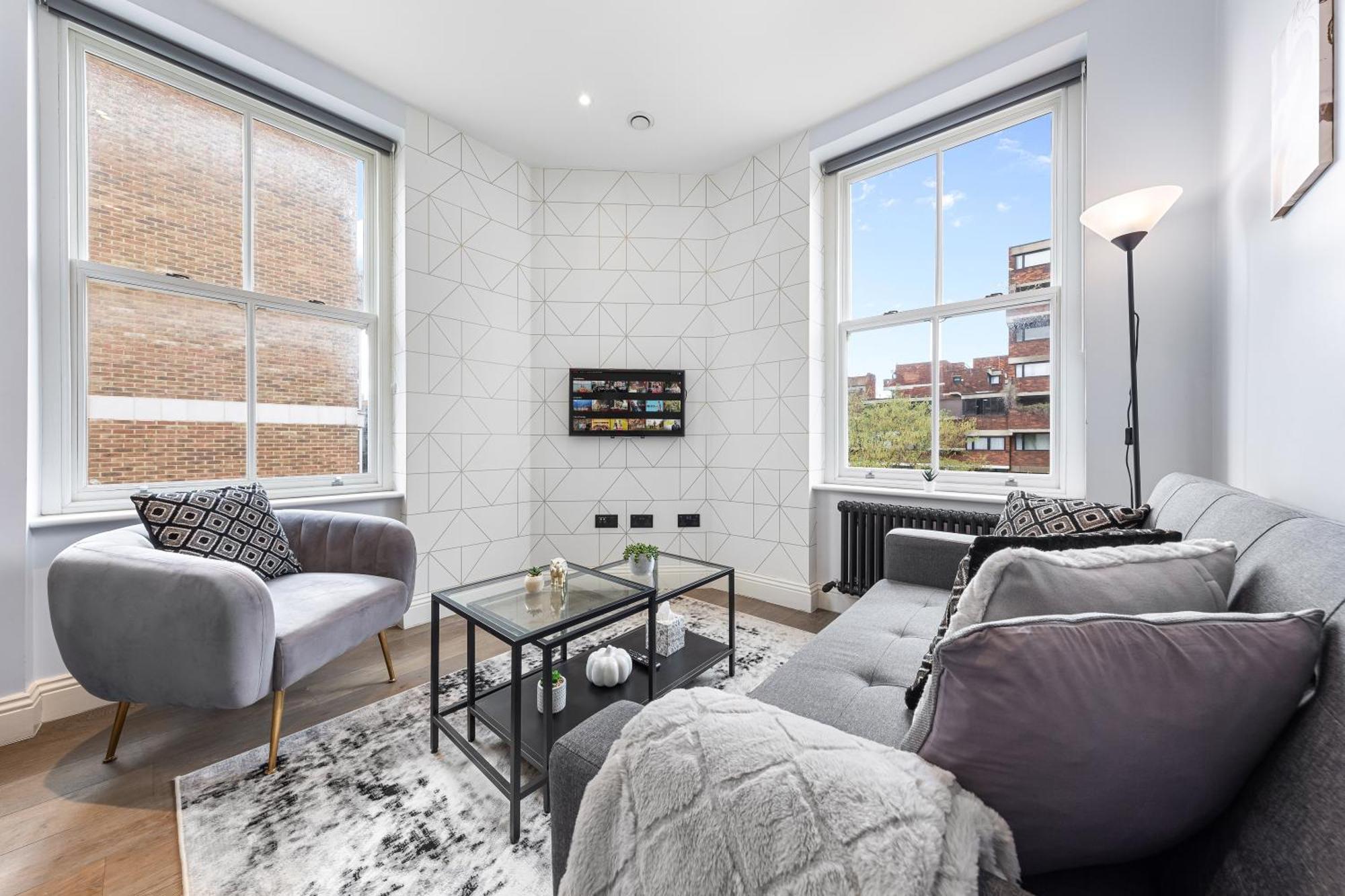 Stunning 1 Bedroom In Westminster With Ac Sleeps 4 Apartment London