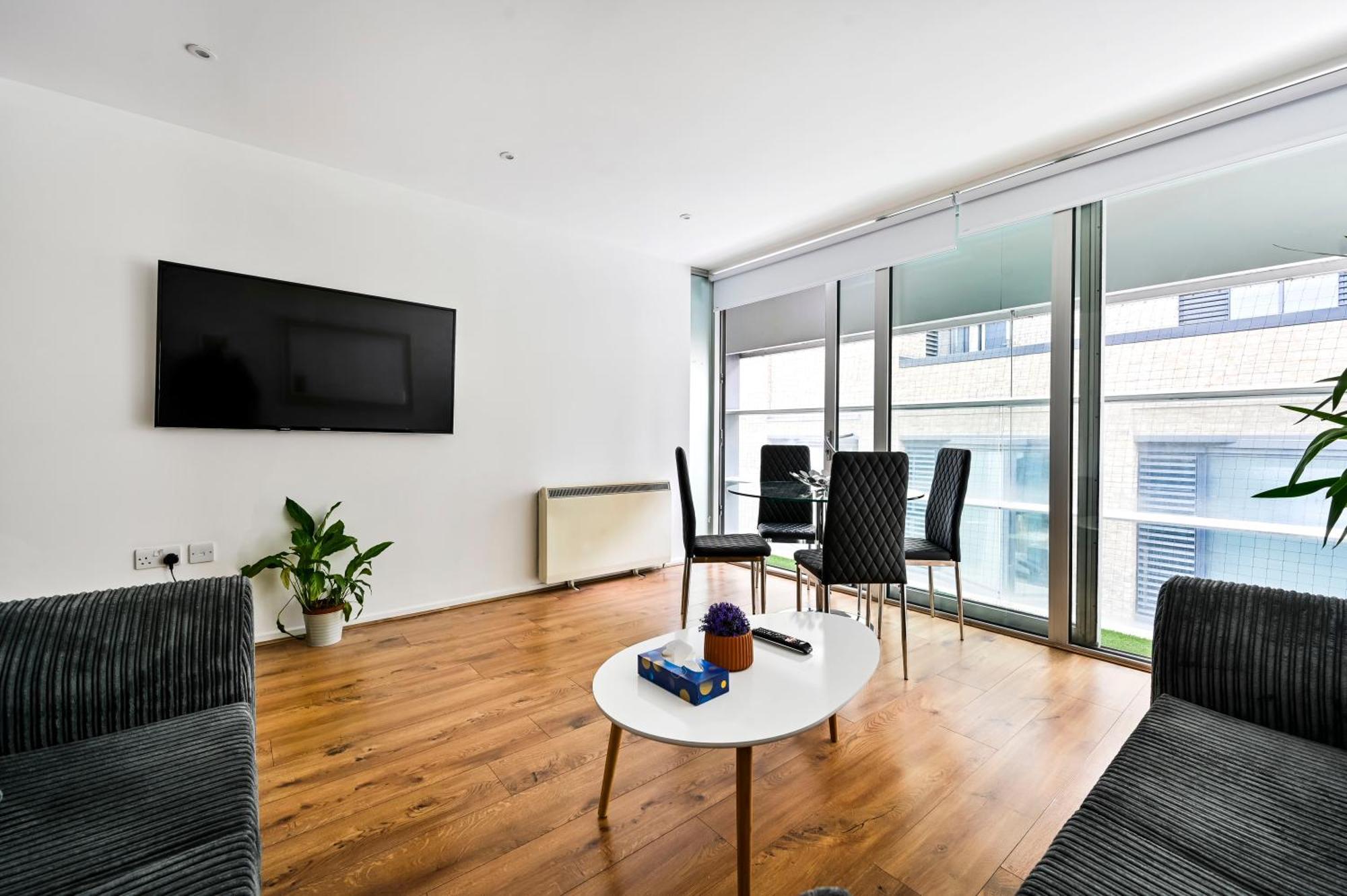 Appartement Lovely 2-bed, Sleeps 6, Near Stratford Station & Abba Voyage,