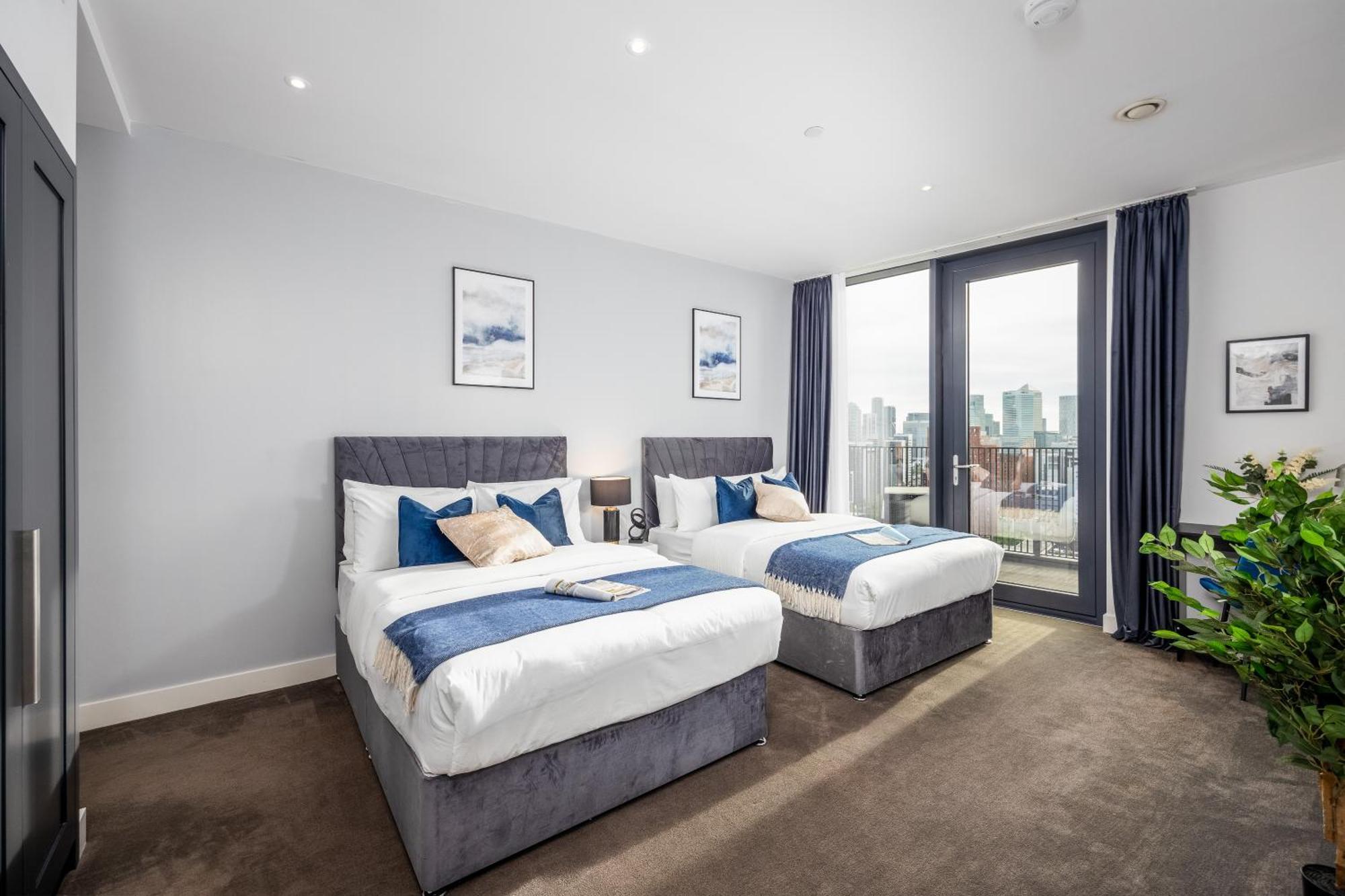 Luxury & Spacious 2 Bedroom Apt With City Views Appartement