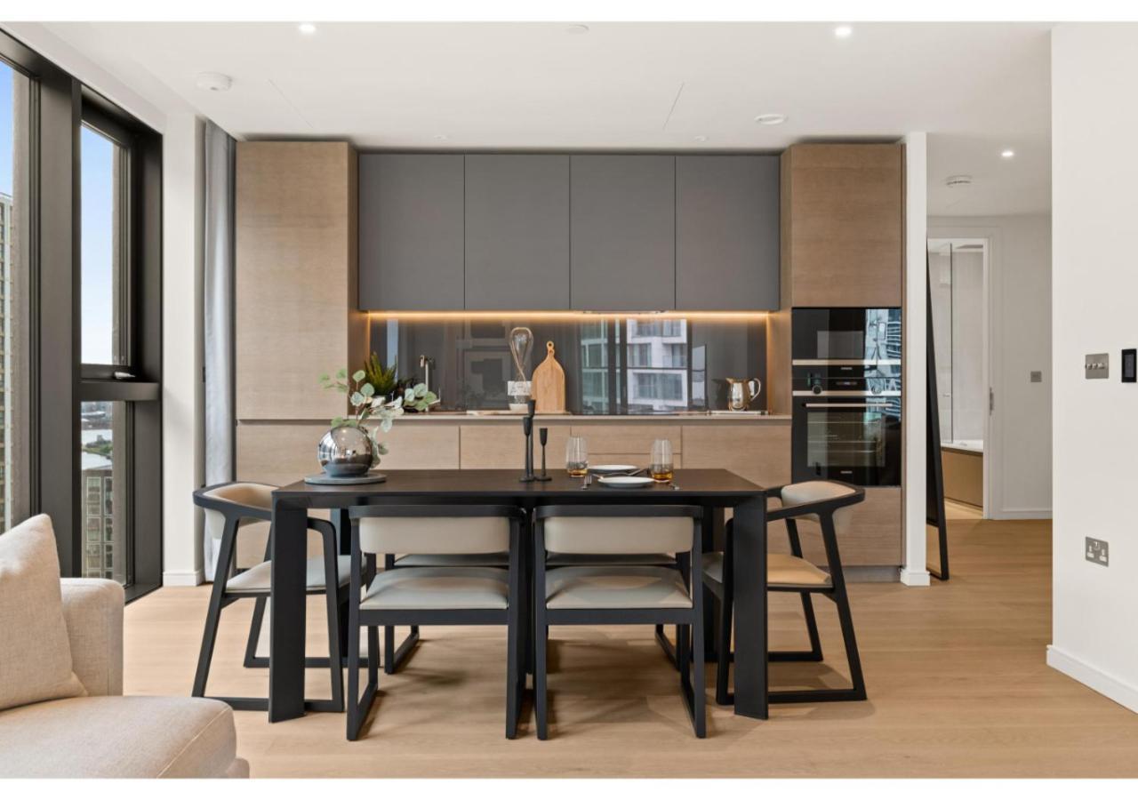 Elegant And Modern In Canary Wharf Right Next To Thames Lägenhet