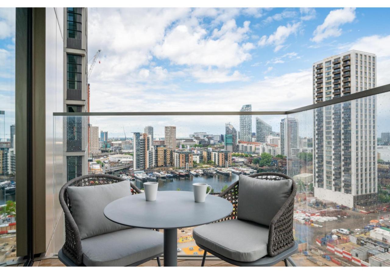 Elegant And Modern In Canary Wharf Right Next To Thames Lägenhet *