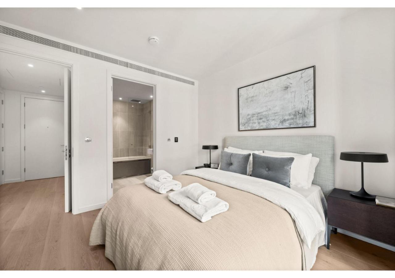 Lägenhet Elegant And Modern In Canary Wharf Right Next To Thames London