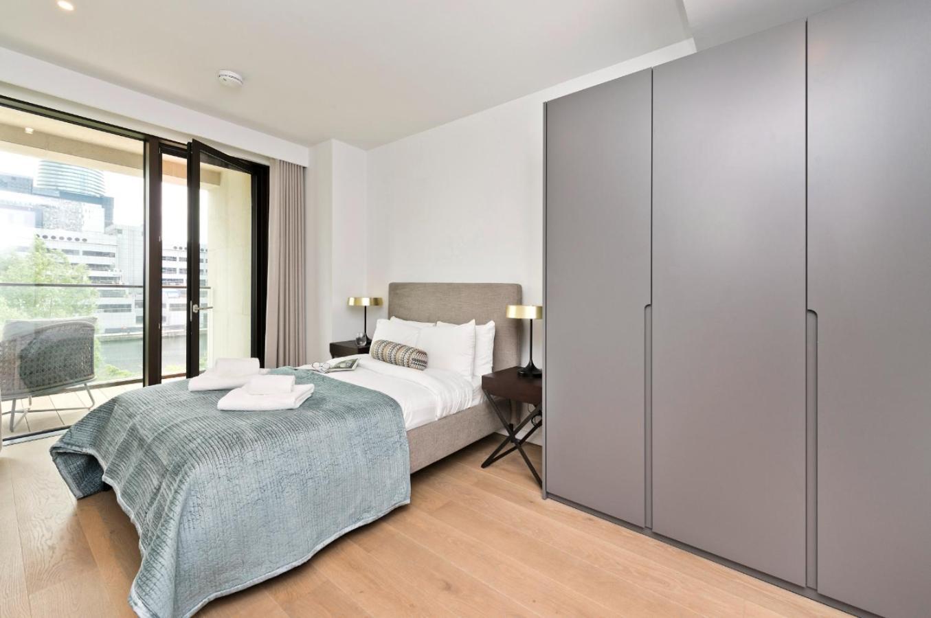 Elegant And Modern In Canary Wharf Right Next To Thames Lägenhet *