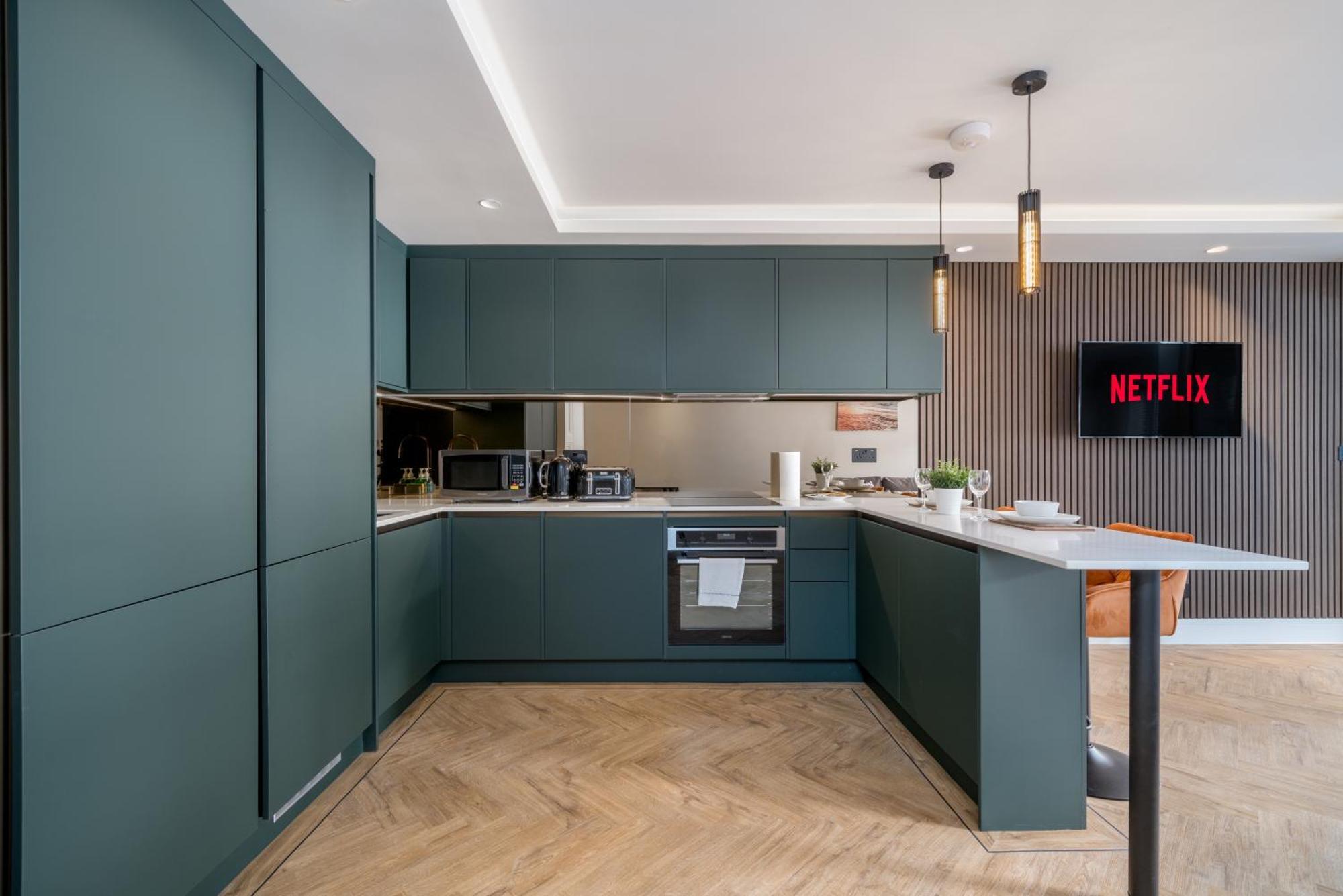 Skyvillion -cozy & Amazing King 1bed In Cockfosters Mins To Tube Leilighet *
