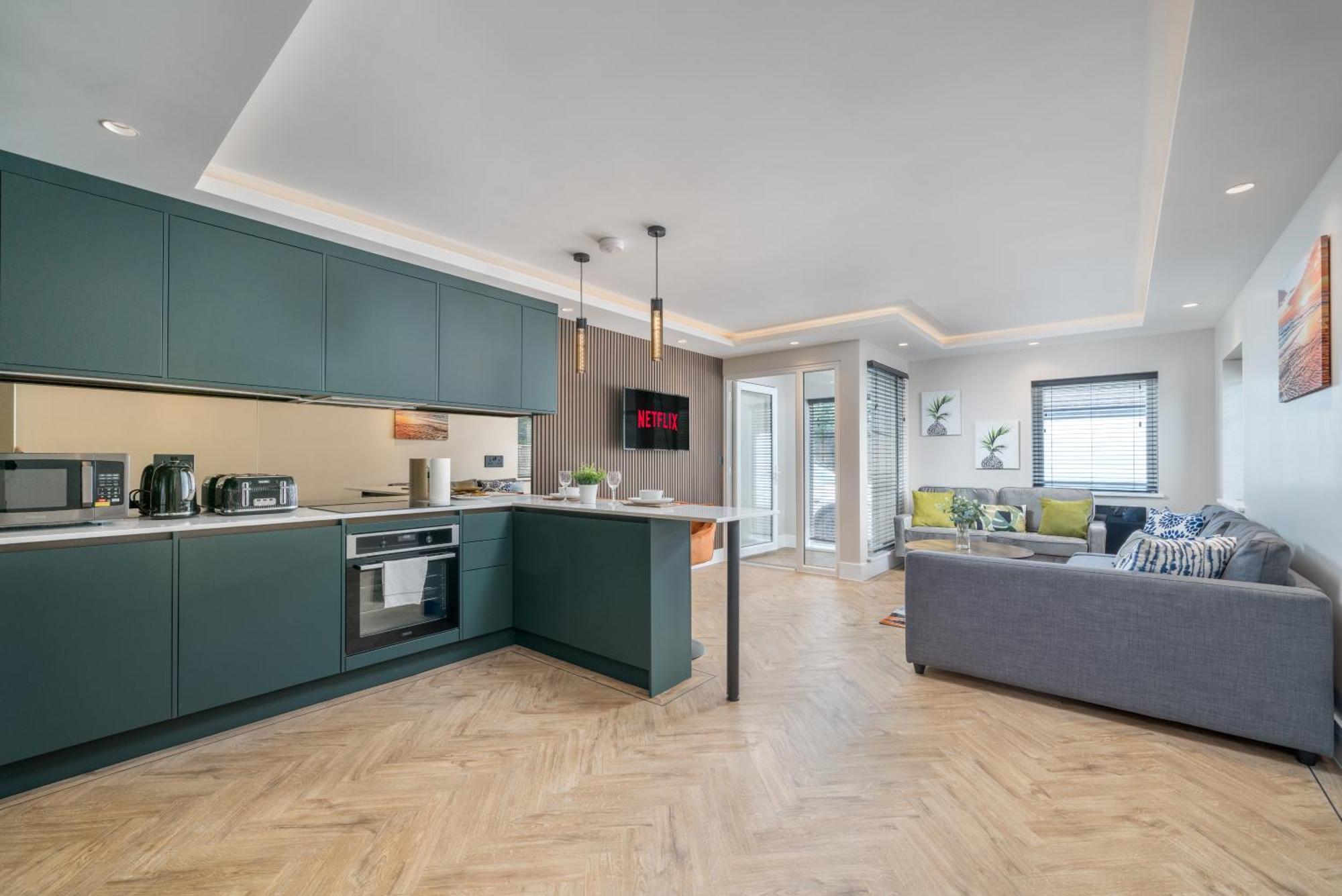 Leilighet Skyvillion -cozy & Amazing King 1bed In Cockfosters Mins To Tube *
