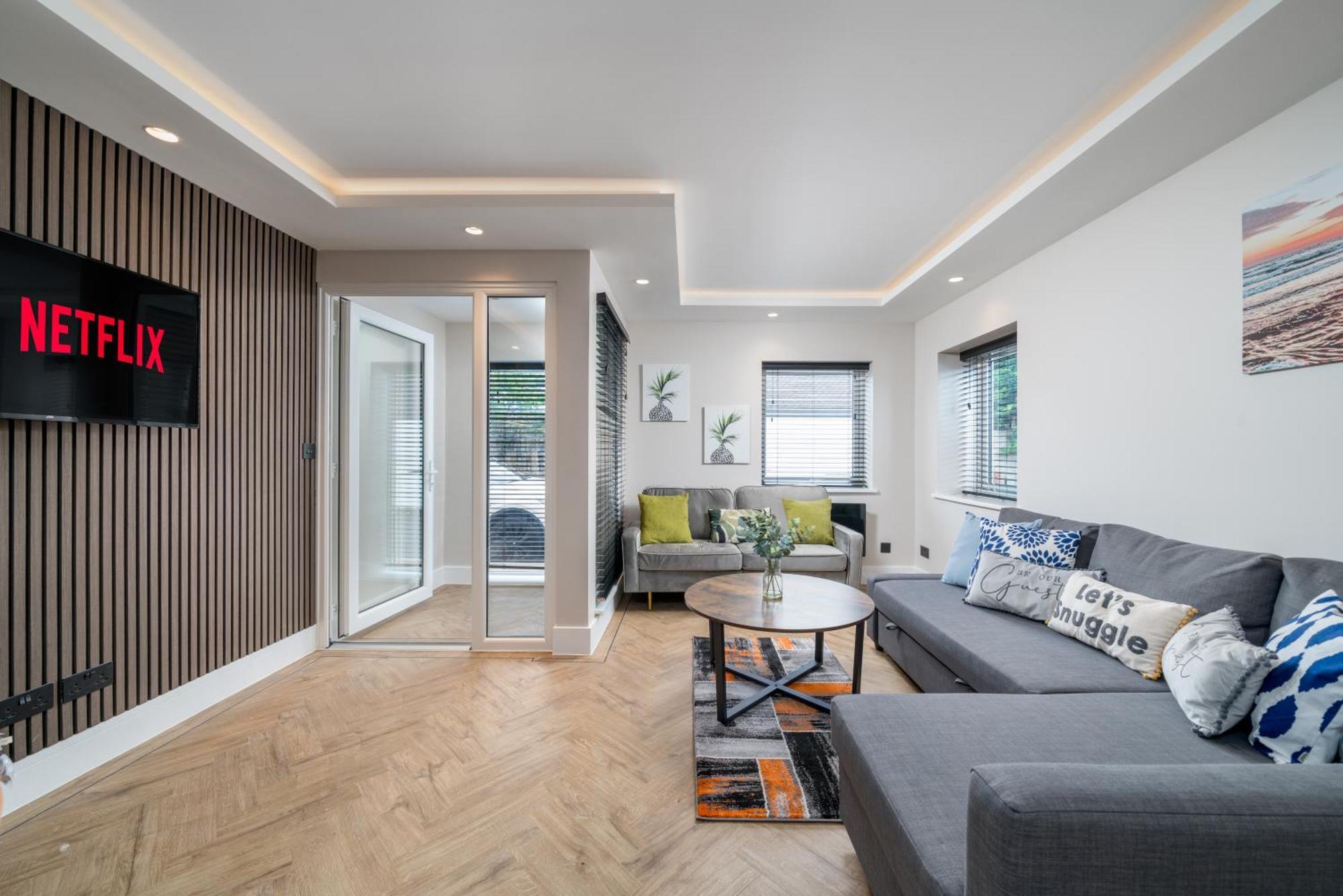 Skyvillion -cozy & Amazing King 1bed In Cockfosters Mins To Tube Leilighet *