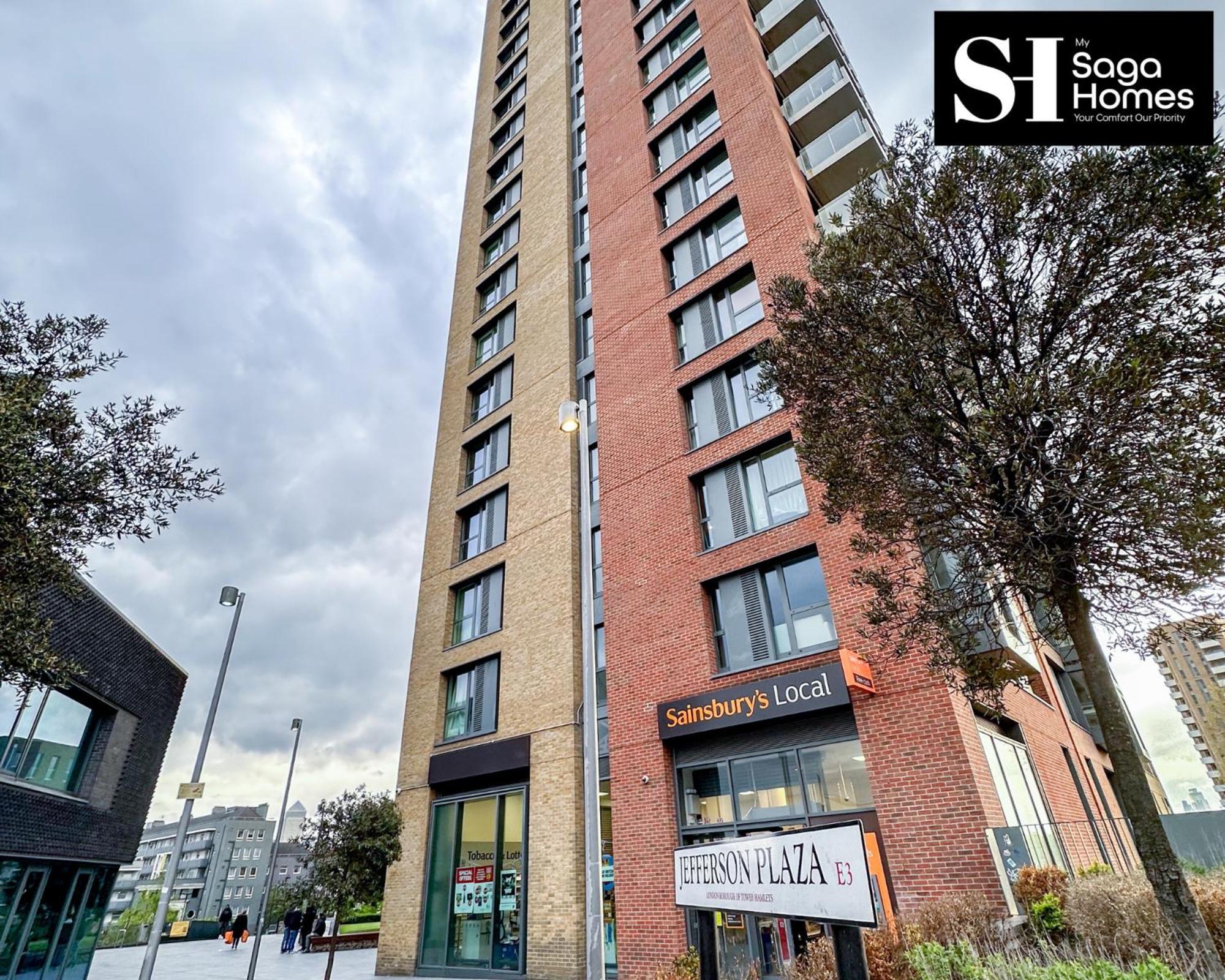 Appartement Three Bedroom At My Saga Homes Short Lets & Serviced Jefferson Plaza Londen