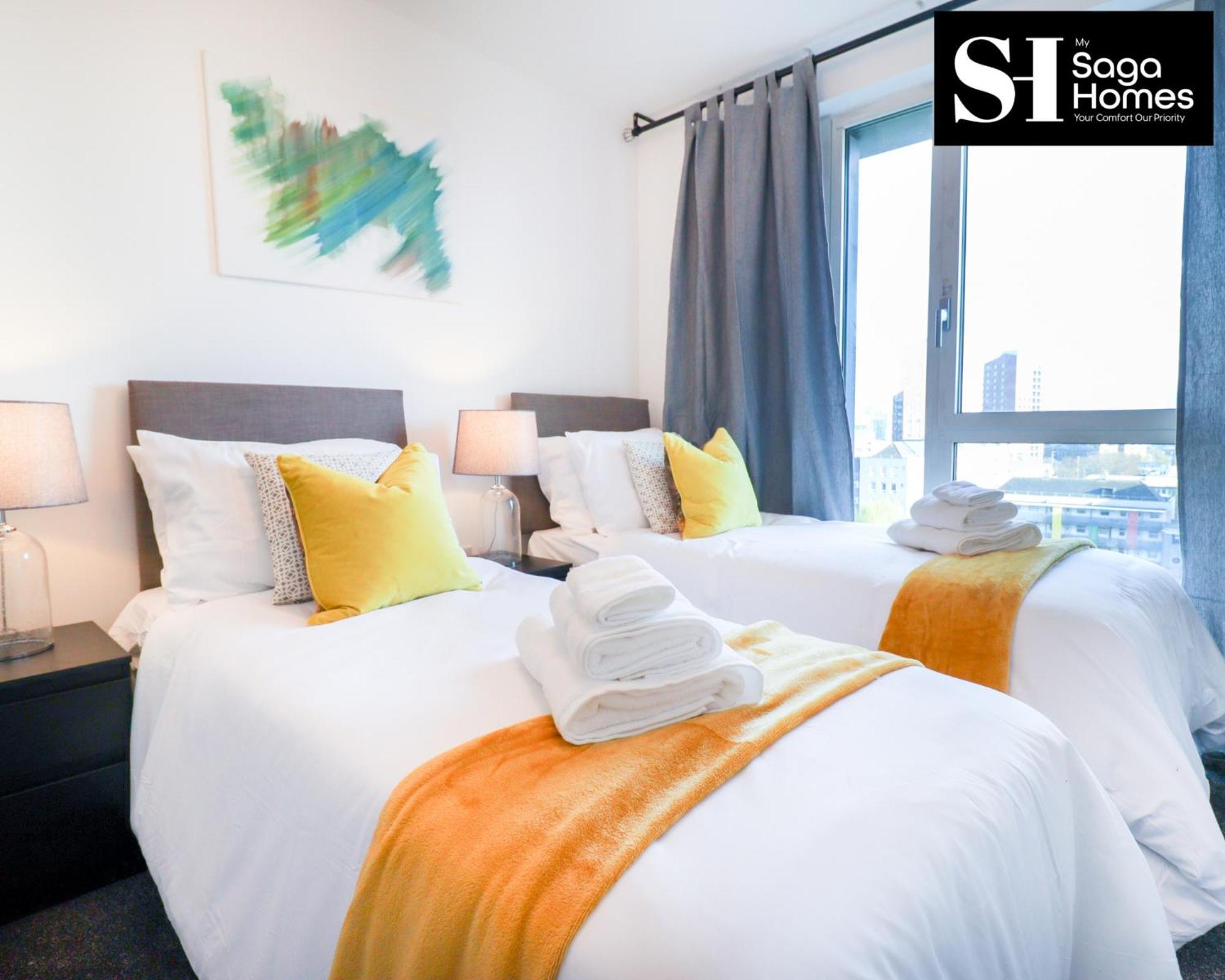 Three Bedroom At My Saga Homes Short Lets & Serviced Jefferson Plaza * Londen