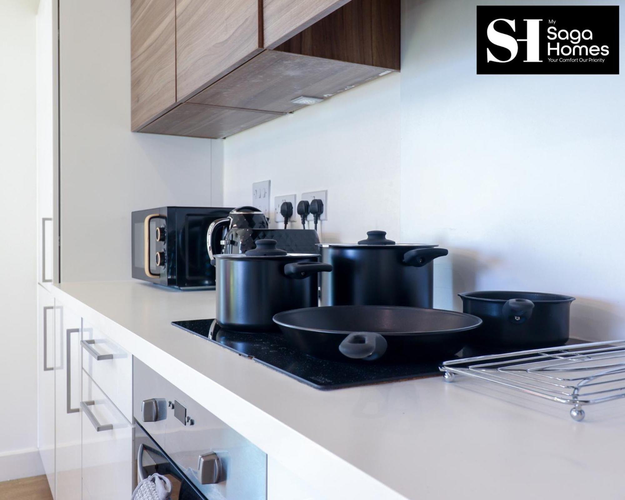 Three Bedroom At My Saga Homes Short Lets & Serviced Jefferson Plaza * Londen