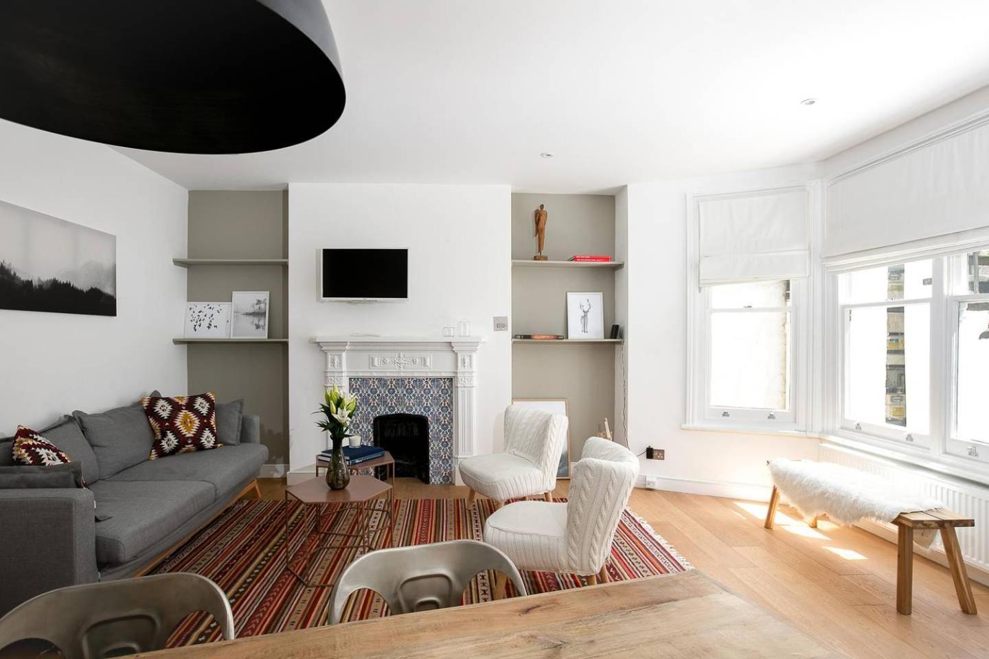 Stylish 2br In West Kensington , 4 Guests Appartement Londres