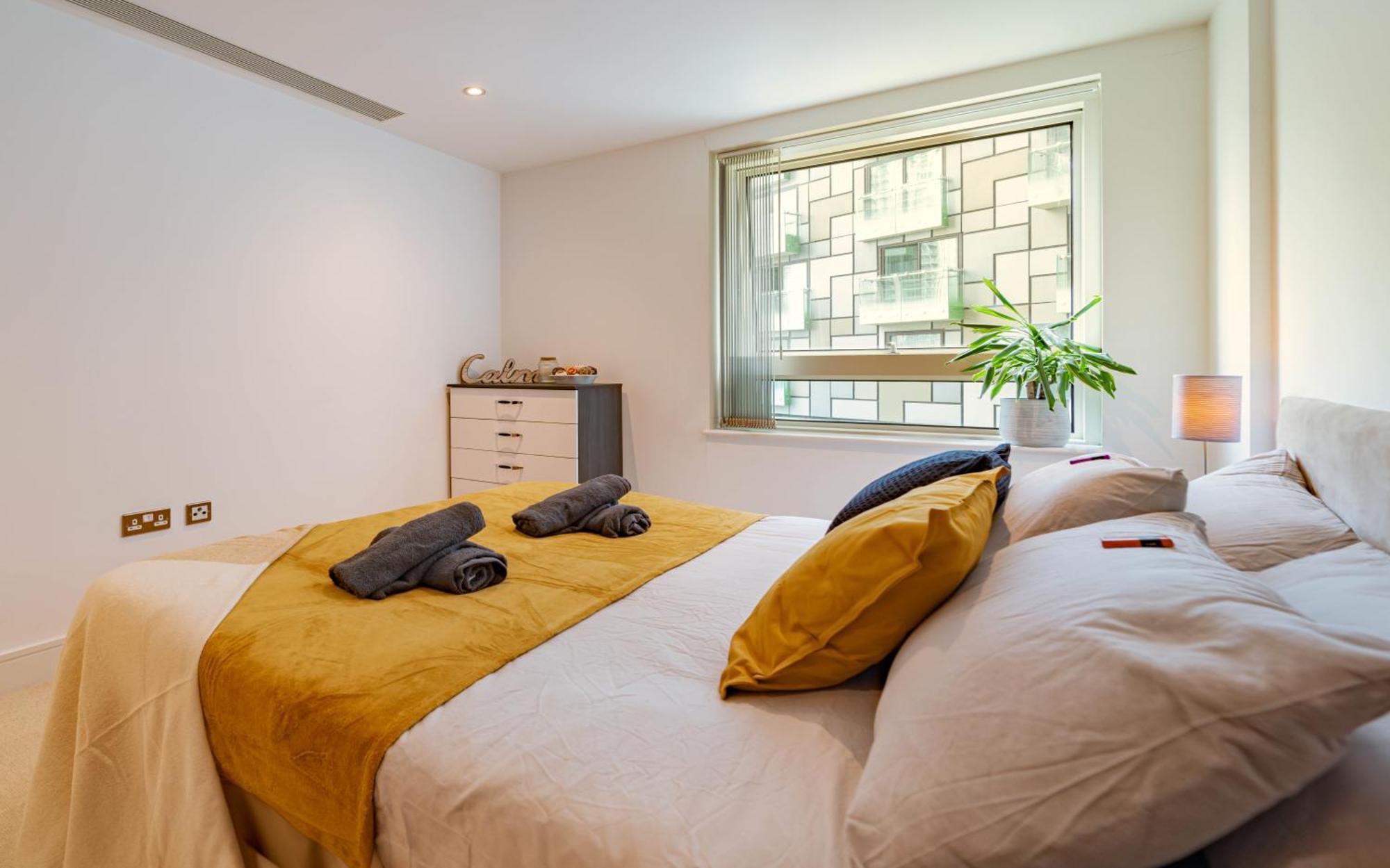 Lägenhet Stylish And Comfortable Canary Wharf Perfect For Long London
