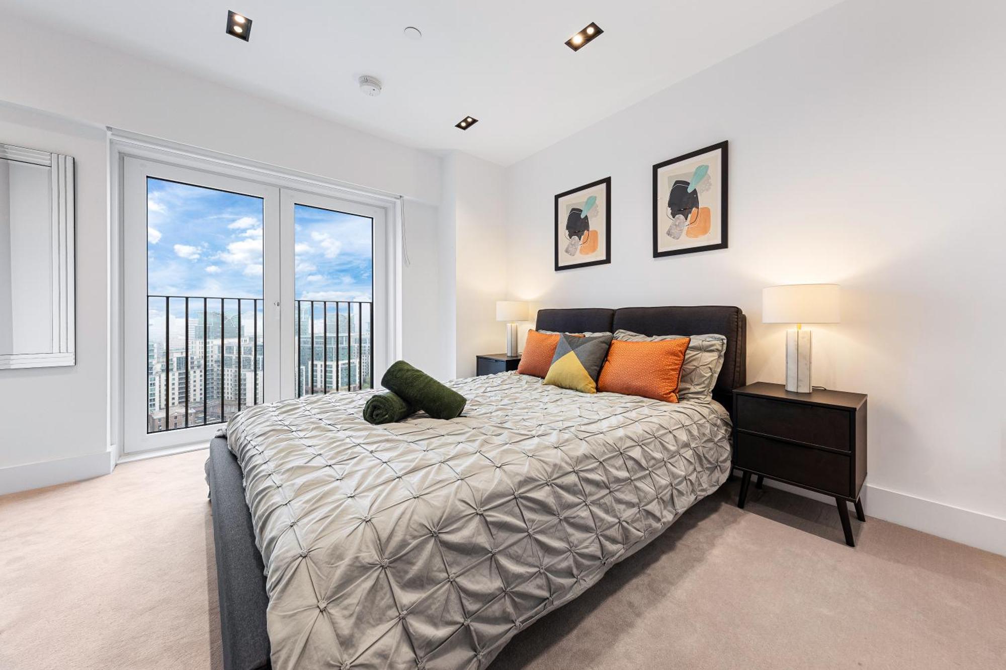 Heart Of Panoramic View 2 Bedroom Designer Luxury - Pool And Gym Access Londres