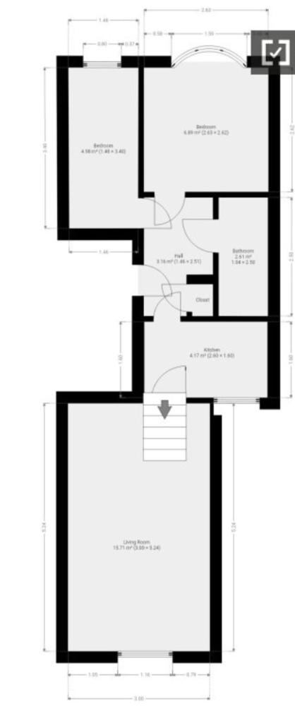 10 Min To The Heart Of - Zone 2 - Charming 2 Bed Appartamento