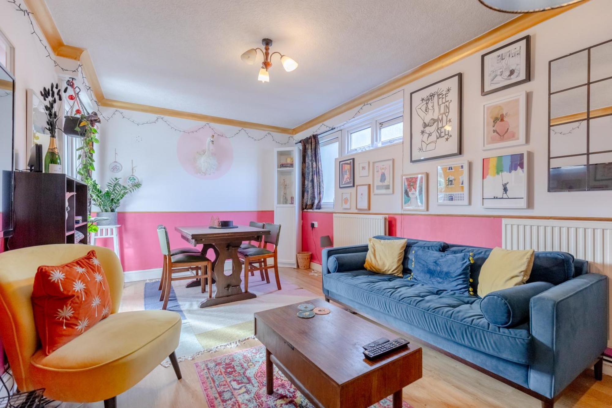 Vibrant 1bd Flat - 8 Mins To Dalston Hackney!