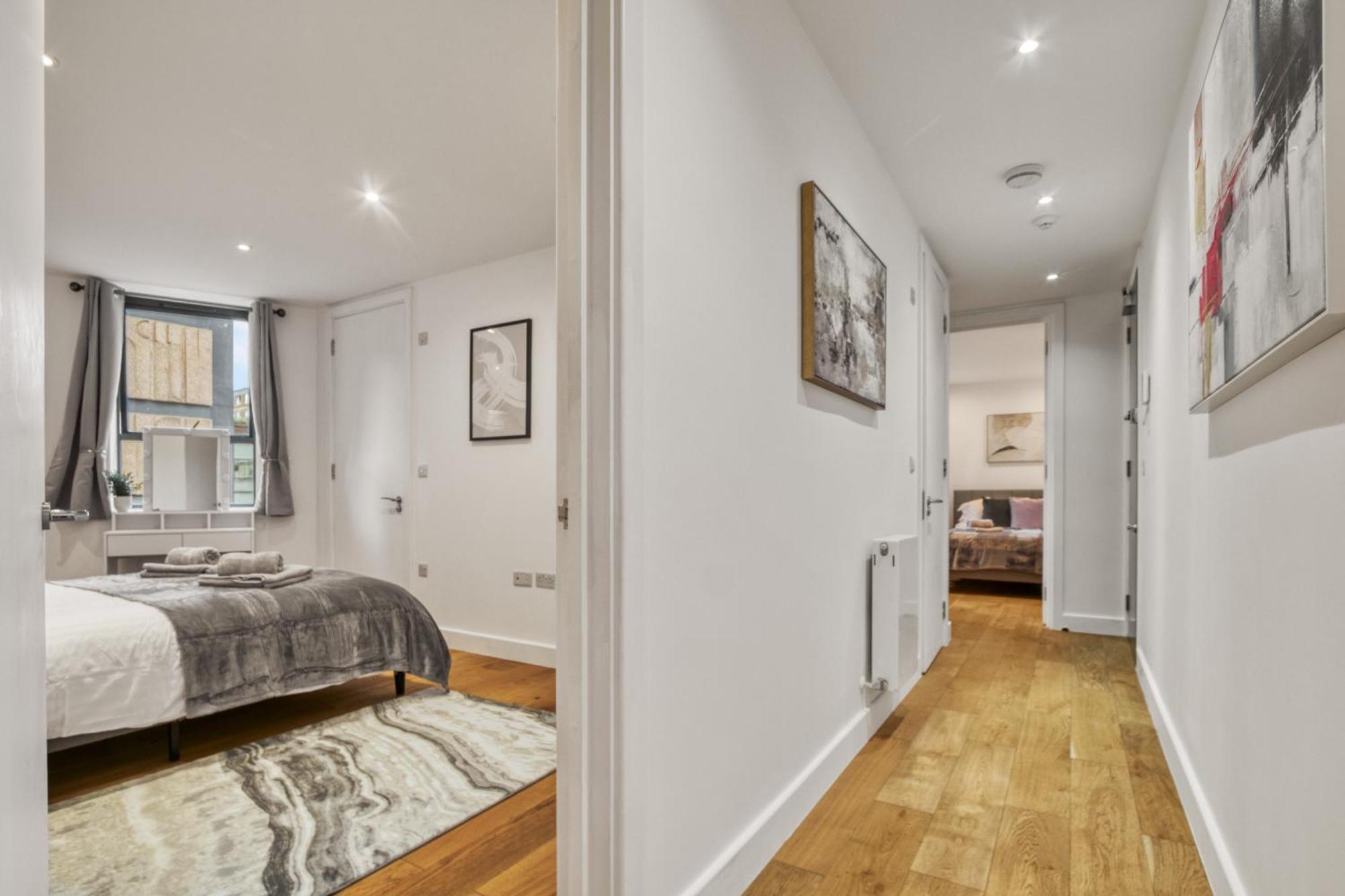 Leilighet A Vibrant 2 Bed & 2 Bath In Old Street Zone 1 London