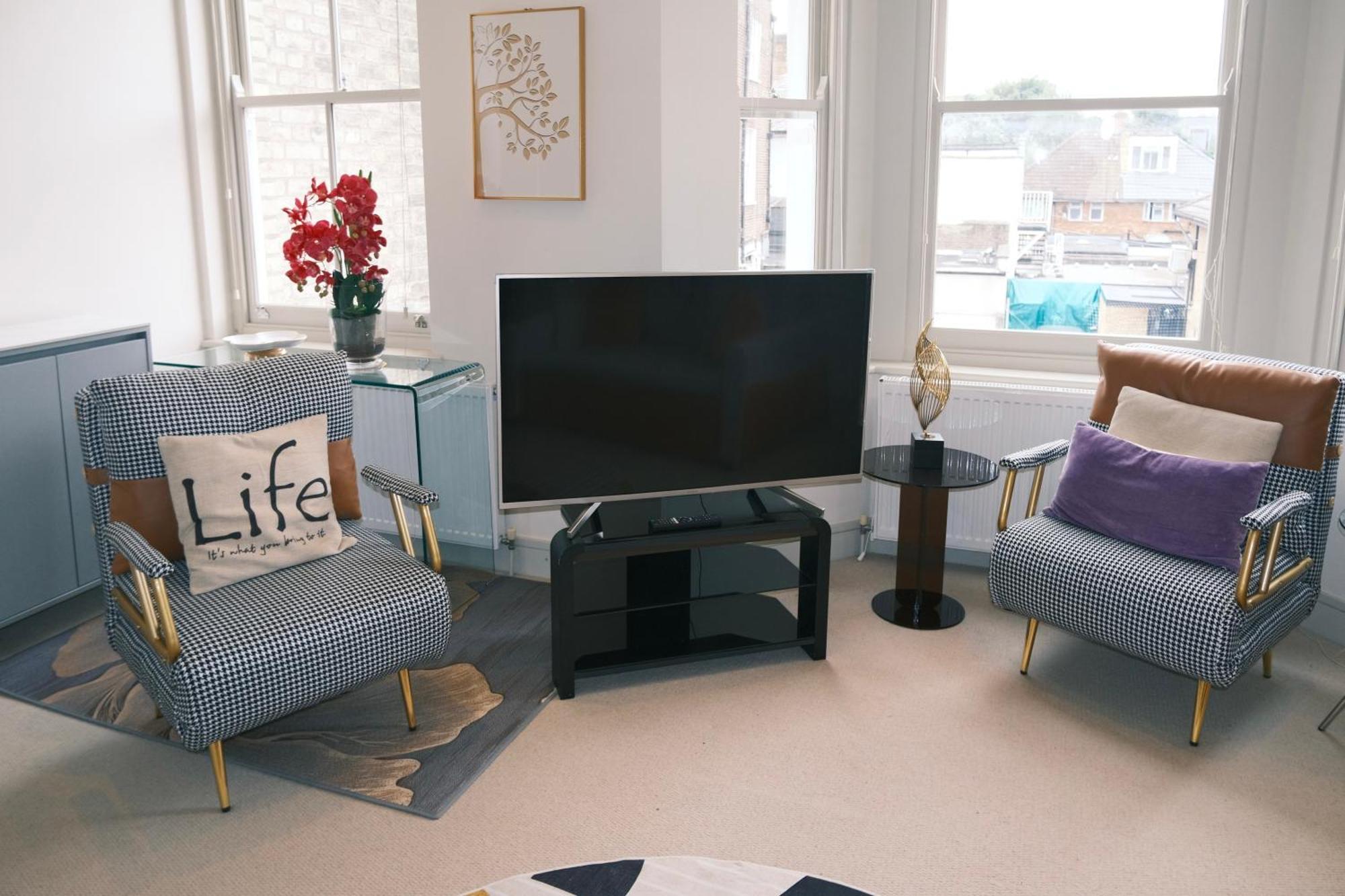 Lägenhet Spacious Duplex Flat West For Families & Groups London