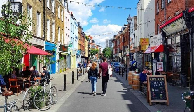 Lägenhet Chic 1 Bed Kings Cross Farringdon 4 Guests
