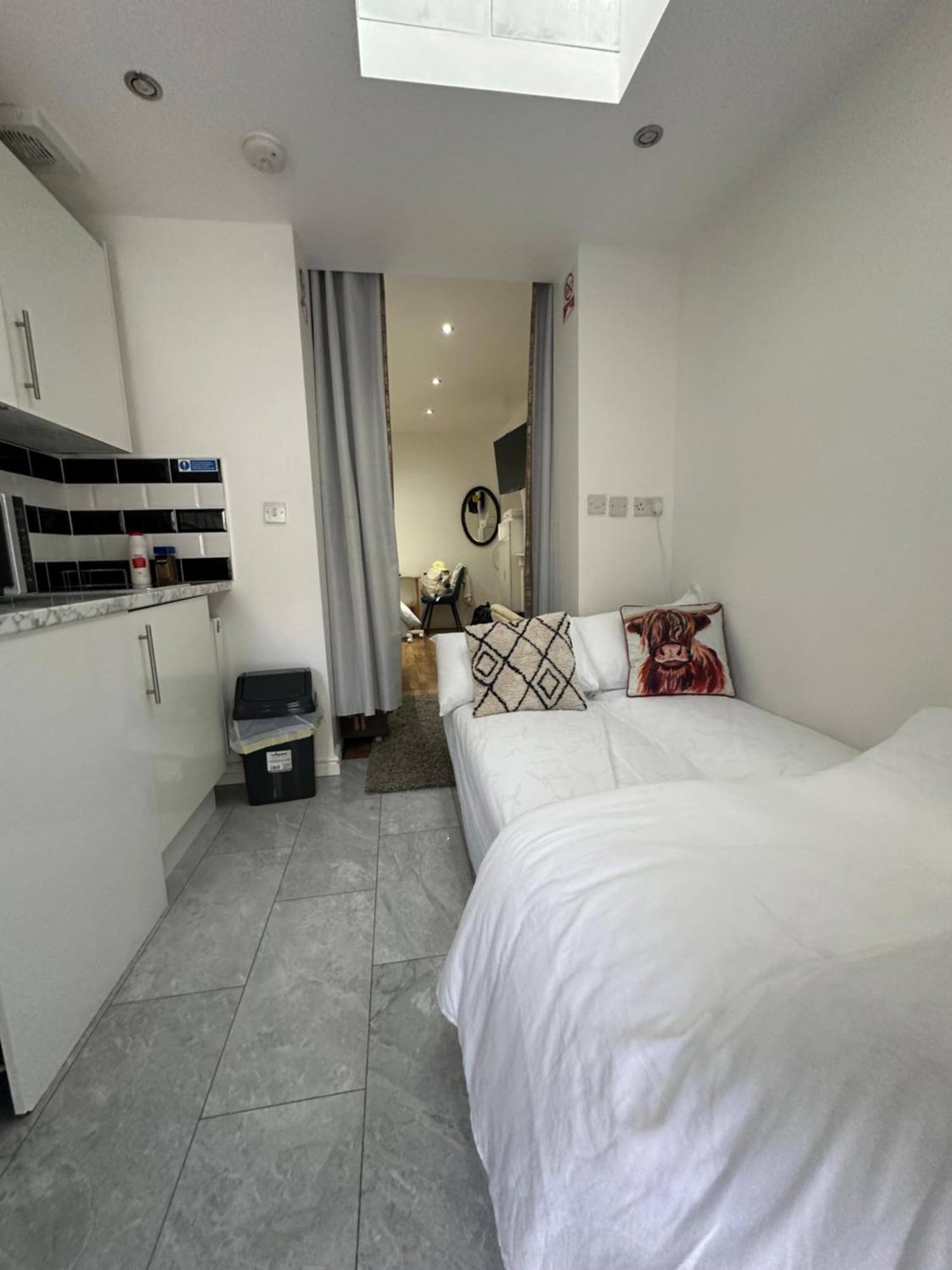 4th Flat With Private Own Bathroom A Luxury Family Setup And Furnished With Double Bed A Double Futon-sofa Bed A Single Futon Bed A Baby Cot And Garden And Free Parking Apartment London