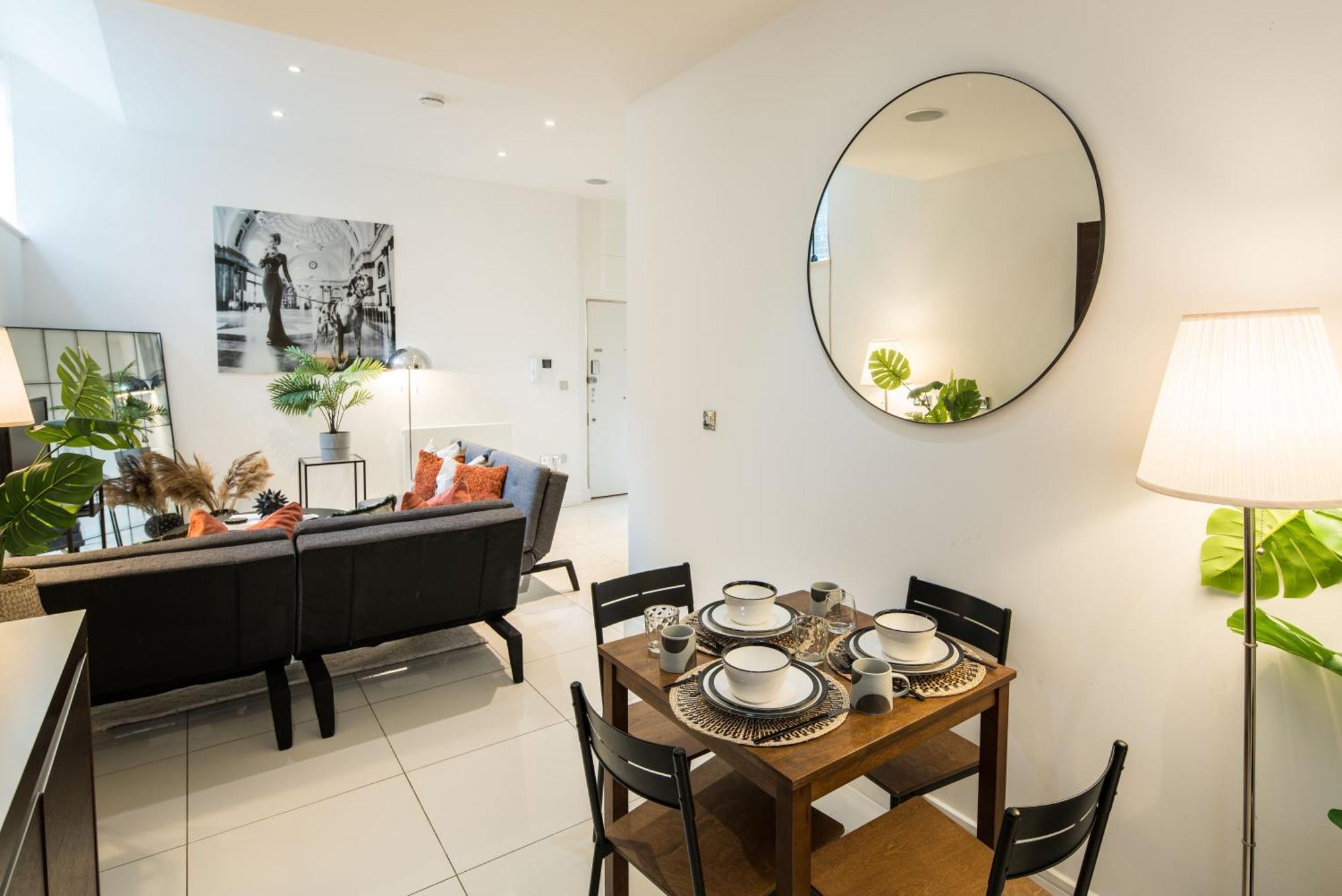 Al Central-soho-chinatown-coventgarden-cozy-onebed Leilighet *