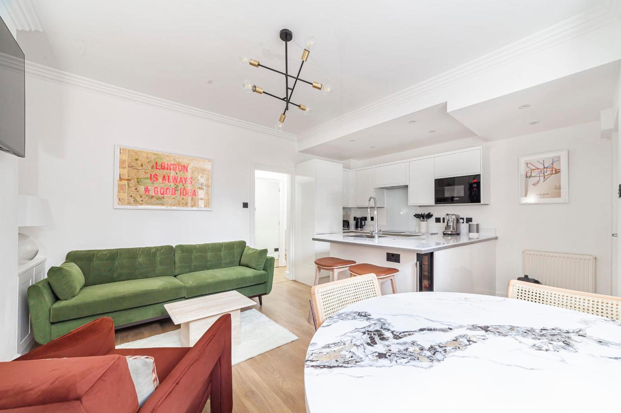 Appartement Chic Chelsea Retreat In A Victorian Building Londen