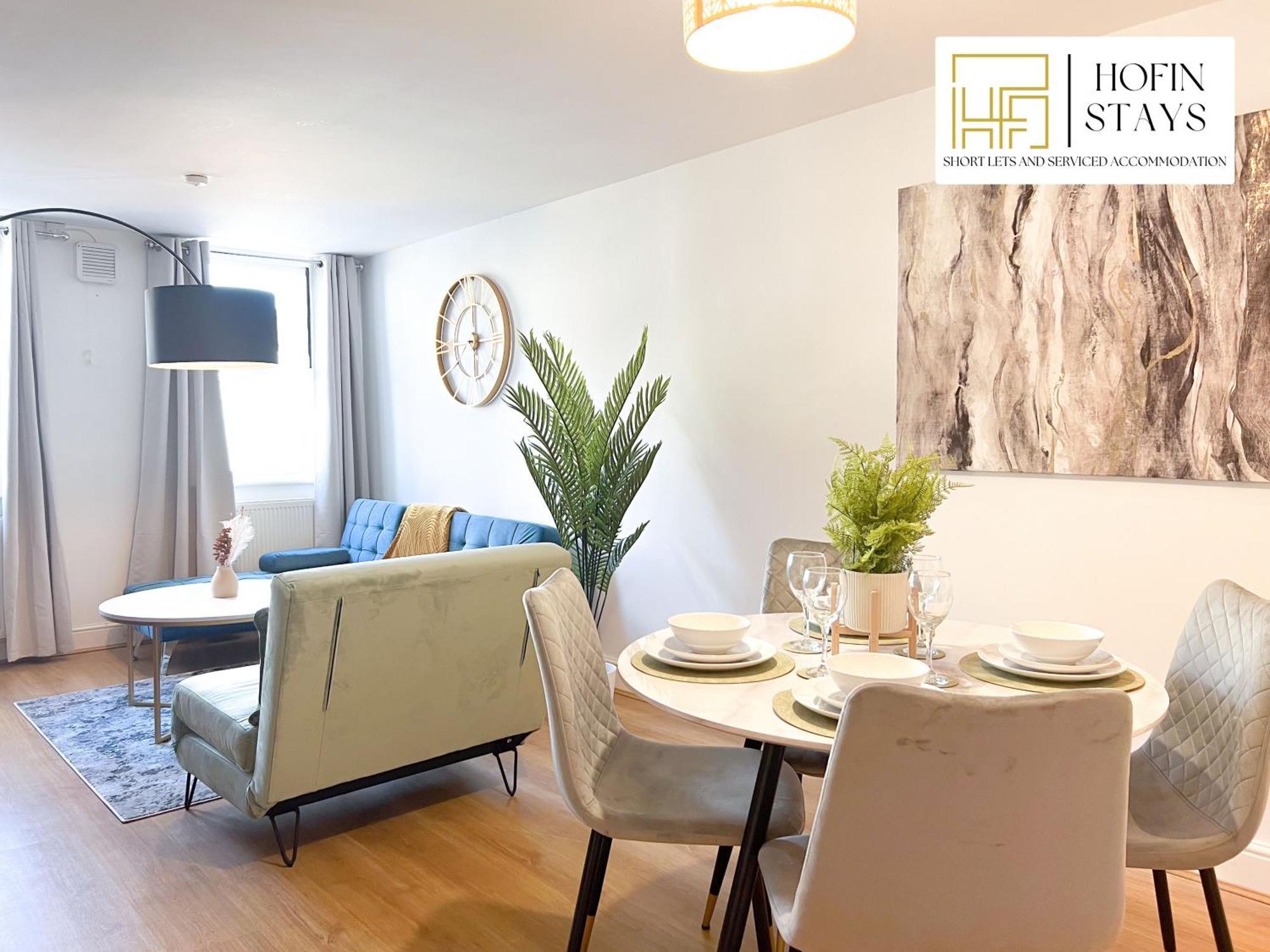 Last-minute Reserve L Premium On 2 Double Bed For 6 Guests L Deals L Hofin Short Lets & Serviced * Londen