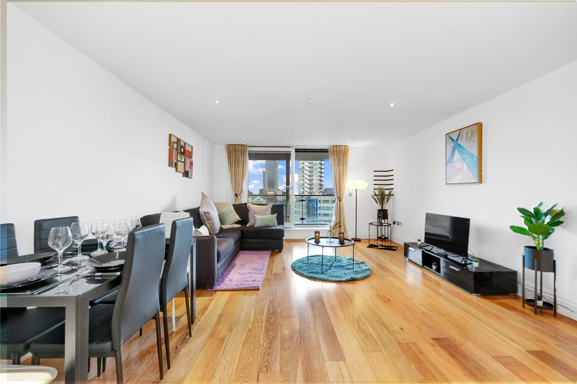 Lejlighed Sleeps 8, Parking, River Views, Chelsea 3 Bdr