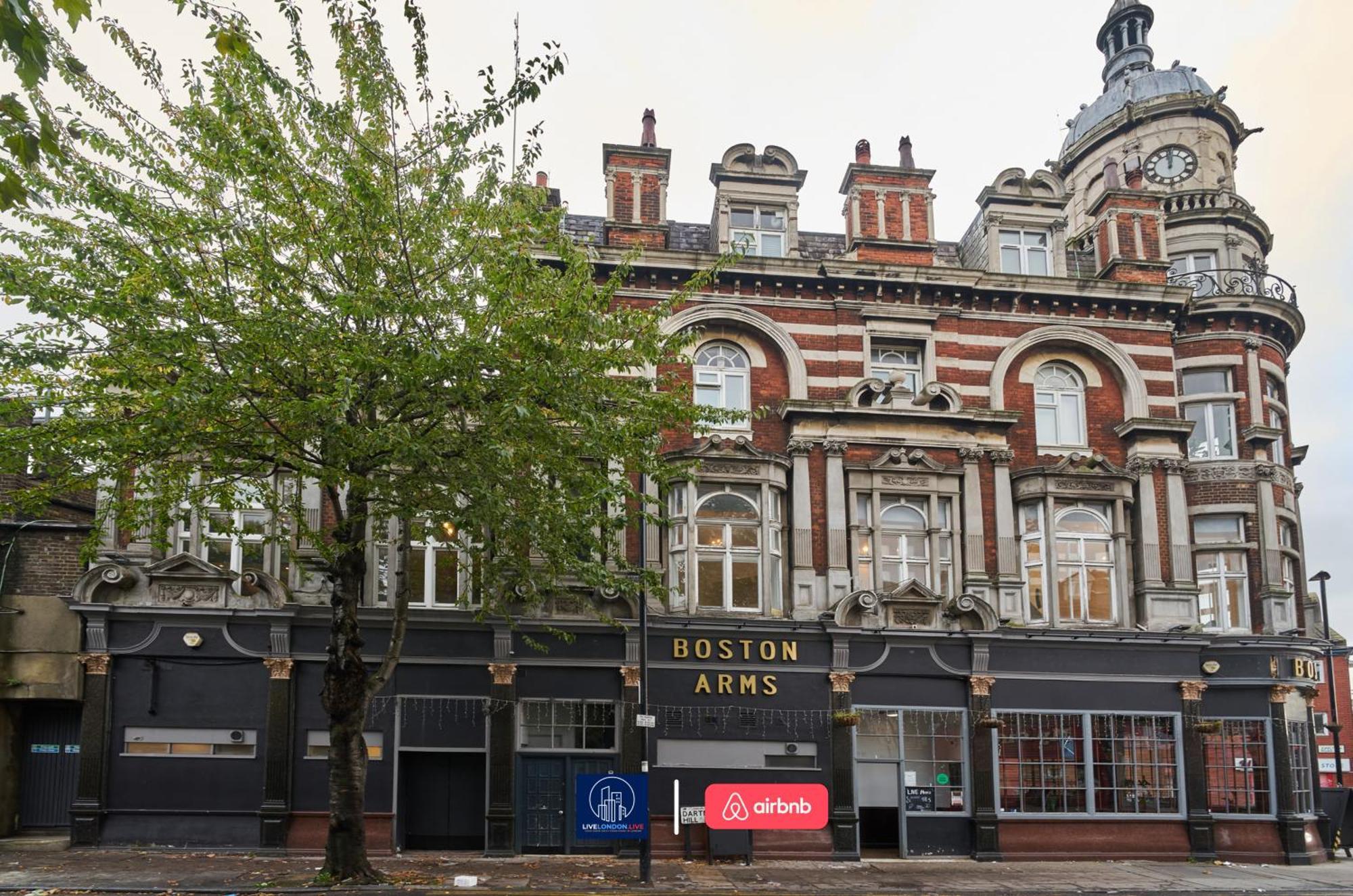 Lejlighed Last-minute Reserve L Sleeps Up To 4 Guests L One-bedroom With King Bed And High Ceilings Near Camden By Live Short Lets & Serviced *