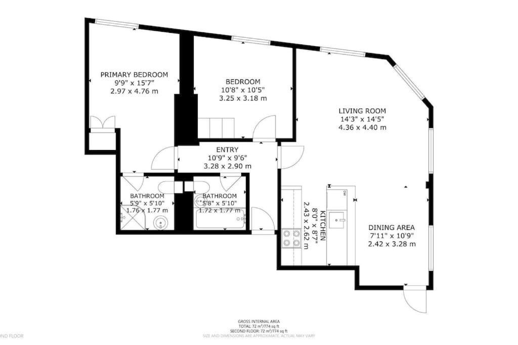 Charming And Bright Flat In Paddington! Lägenhet *