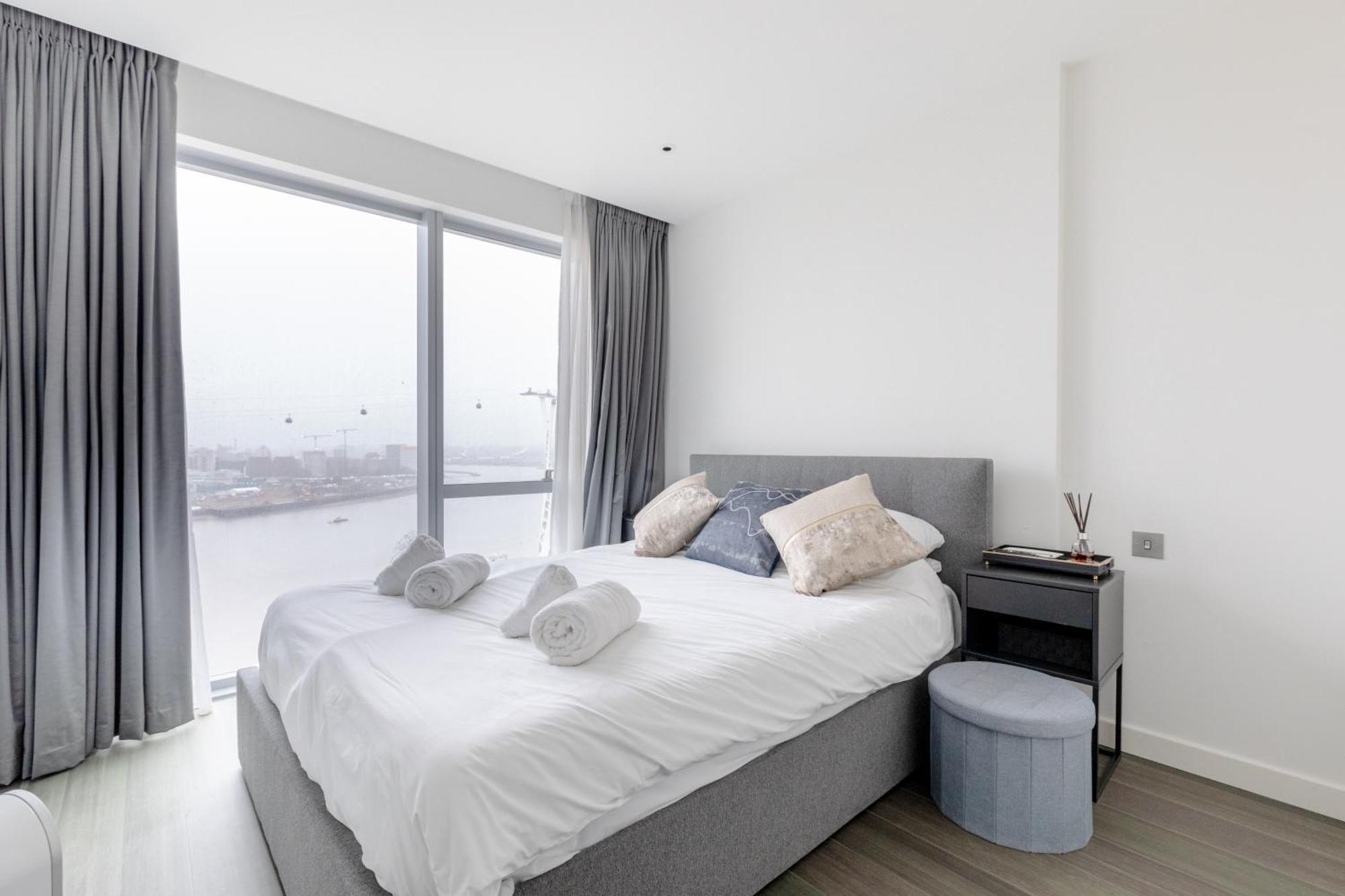 Ravishing 1bd Flat - 2 Minute Walk From The O2! Leilighet *