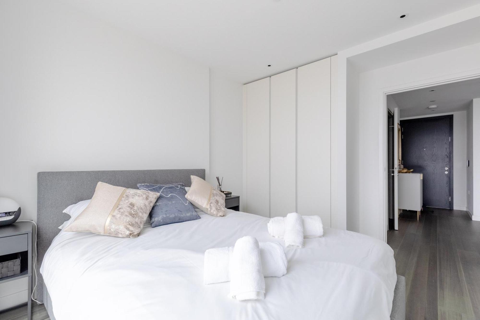 Ravishing 1bd Flat - 2 Minute Walk From The O2! Leilighet