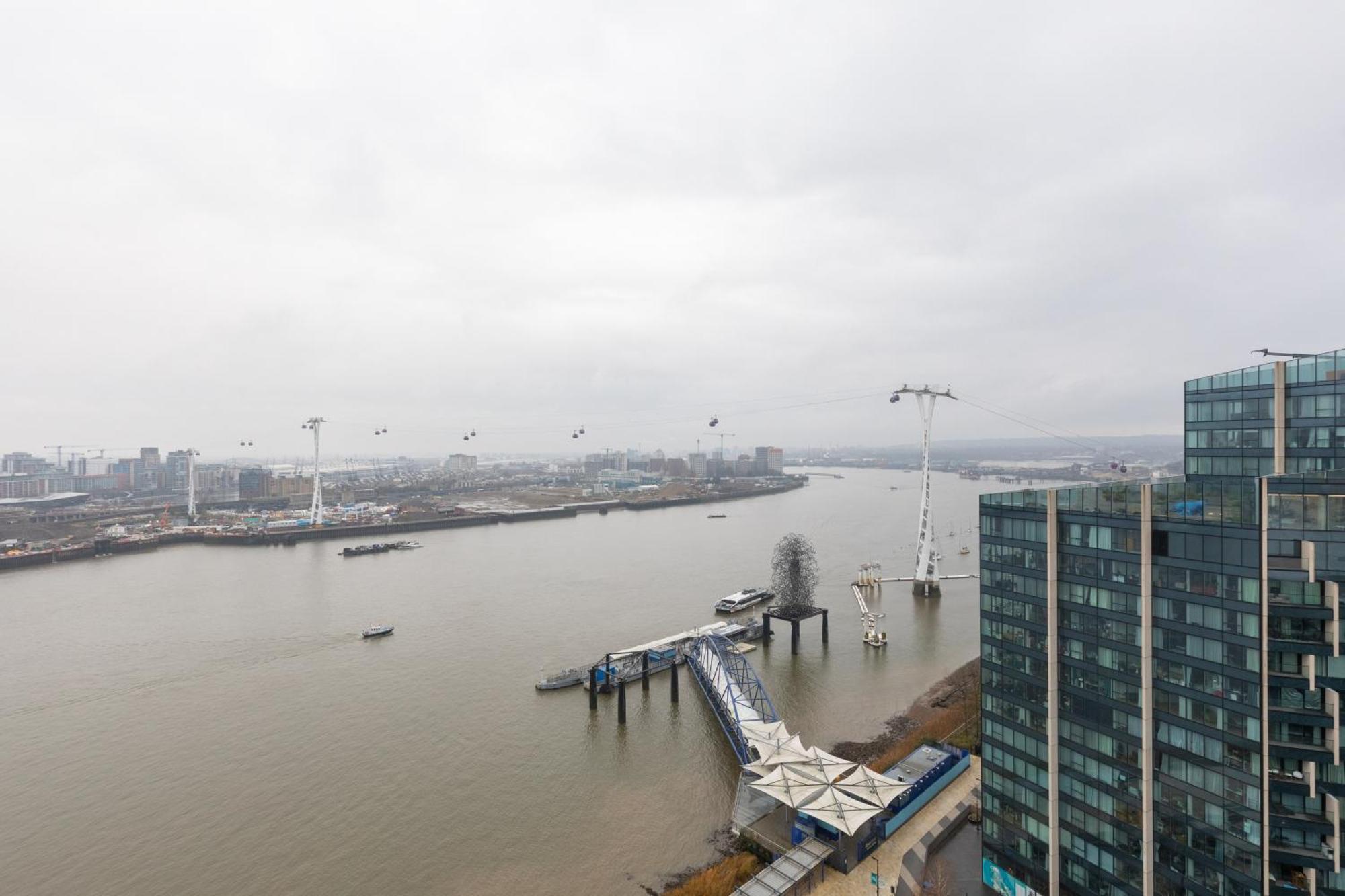 Ravishing 1bd Flat - 2 Minute Walk From The O2! Leilighet