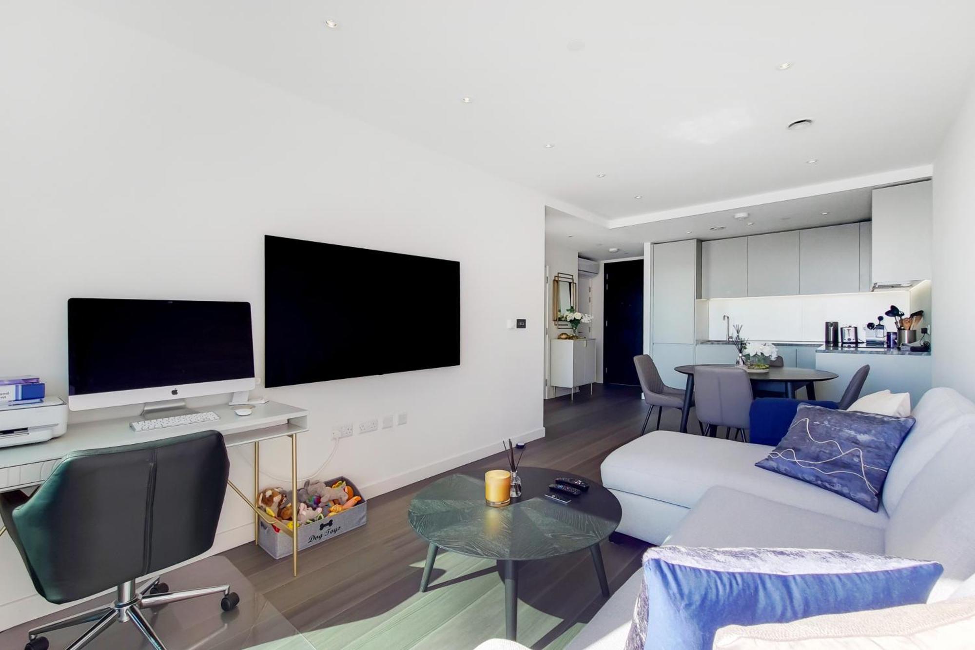 Ravishing 1bd Flat - 2 Minute Walk From The O2! Leilighet London