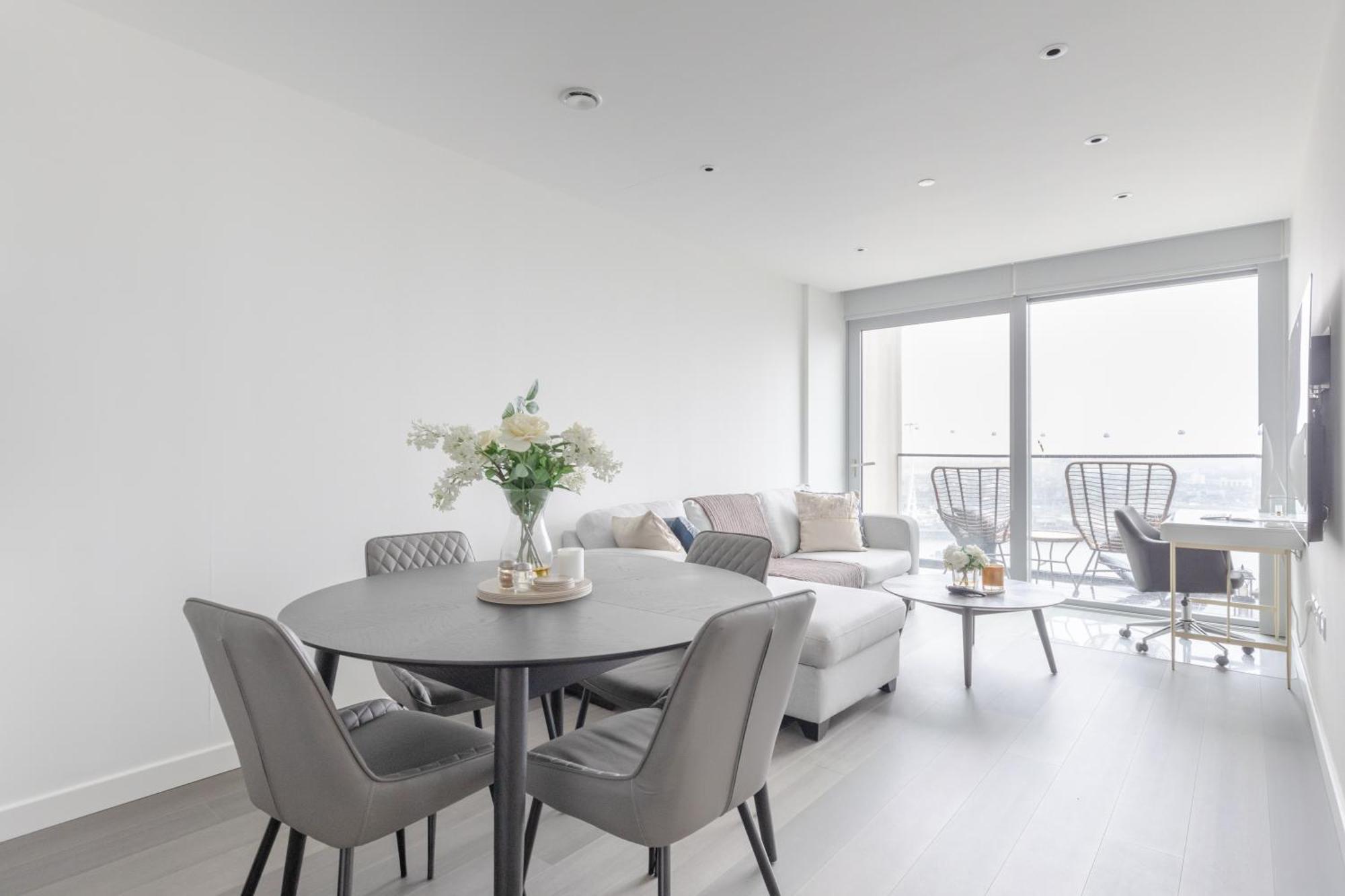 Ravishing 1bd Flat - 2 Minute Walk From The O2! Leilighet *
