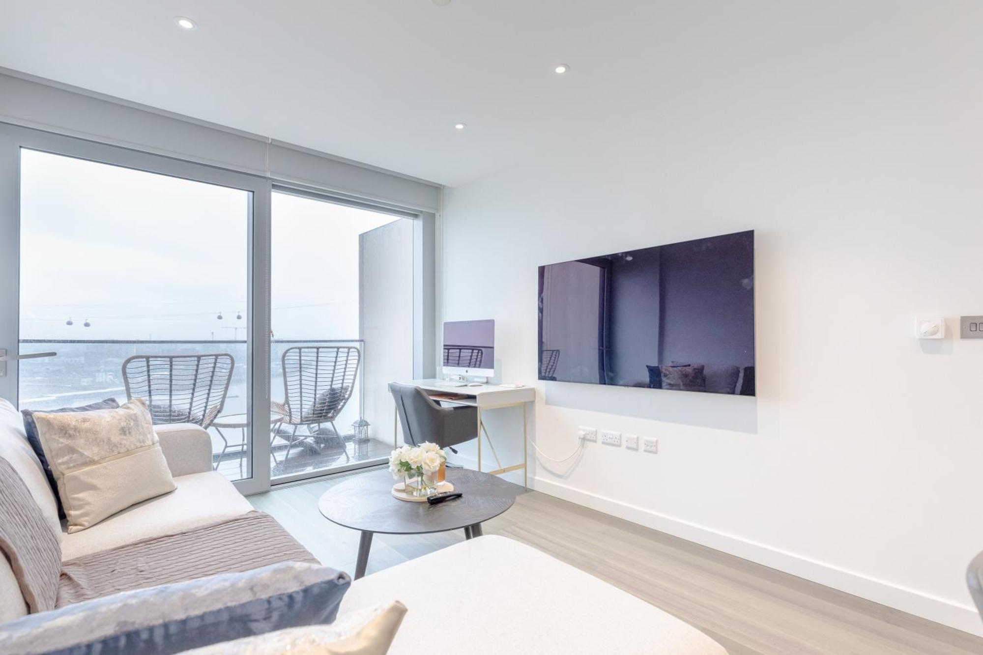 Leilighet Ravishing 1bd Flat - 2 Minute Walk From The O2! *