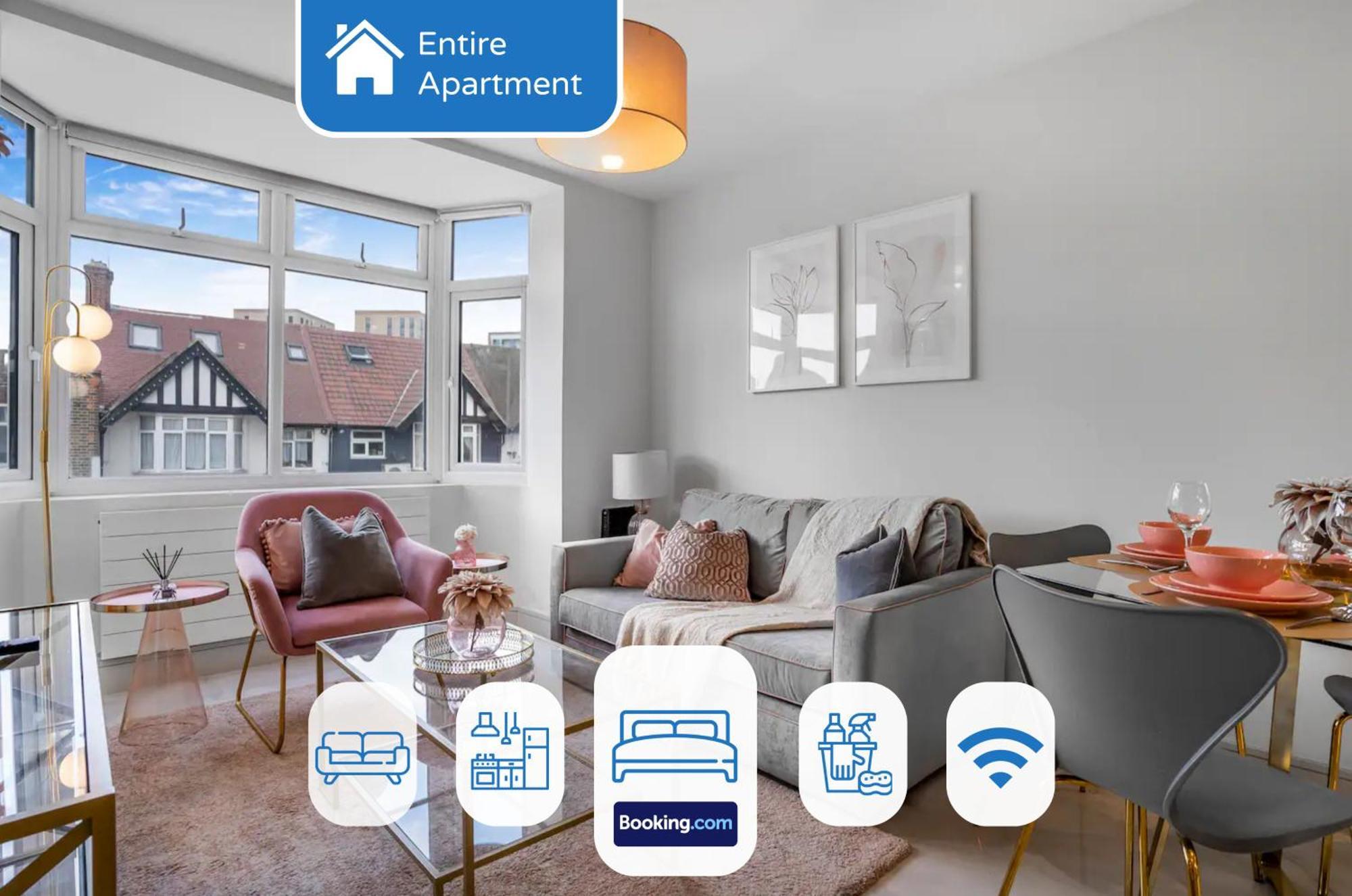 Apartment Stylish Near Wembley Stadium