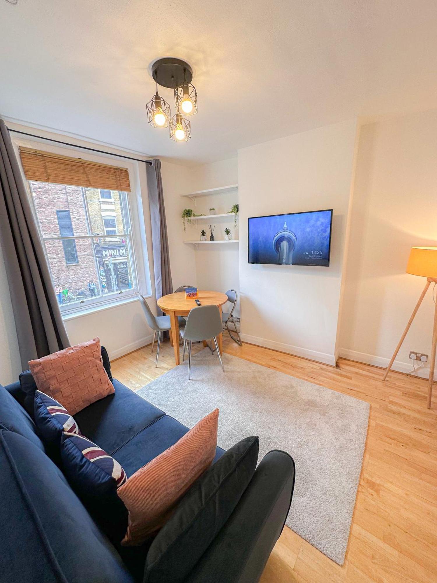 Lovely 1-bedroom Flat In Shoreditch, Hackney, Old Street Lejlighed *