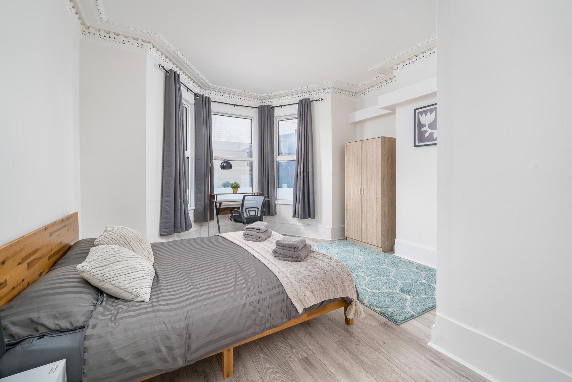 Cozy & Comfy Woodgreen Station Sleeps 6 Lejlighed *