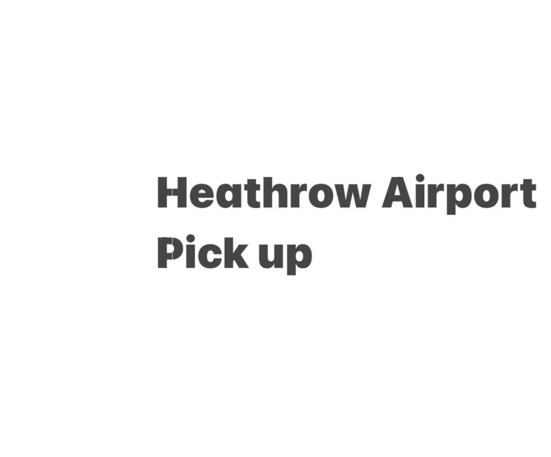 Heathrow Airport Pick Up-paid Uxbridge Cozy Shared Near Brunel Alloggio in famiglia