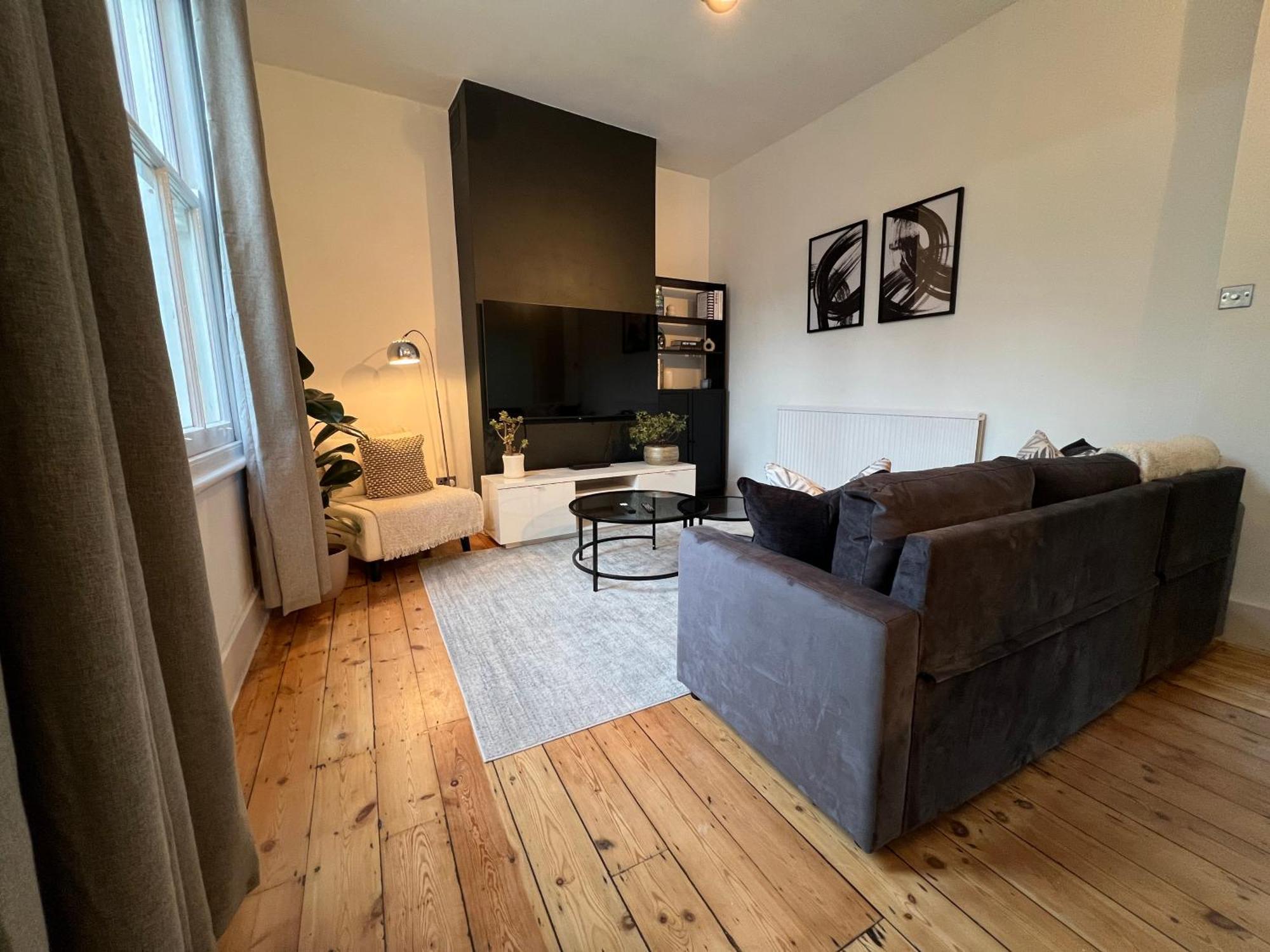 Fulham Tranquil 2bd King Bed With Parking & Gdn Appartement Londres