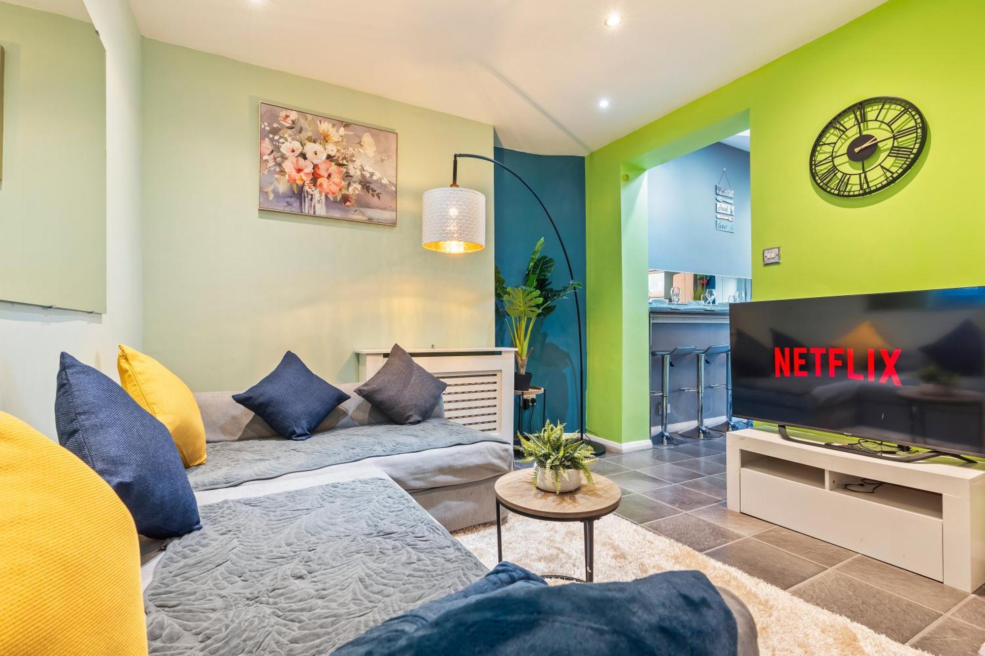 Ferienhaus Comfy 4bed House Close To Subway *