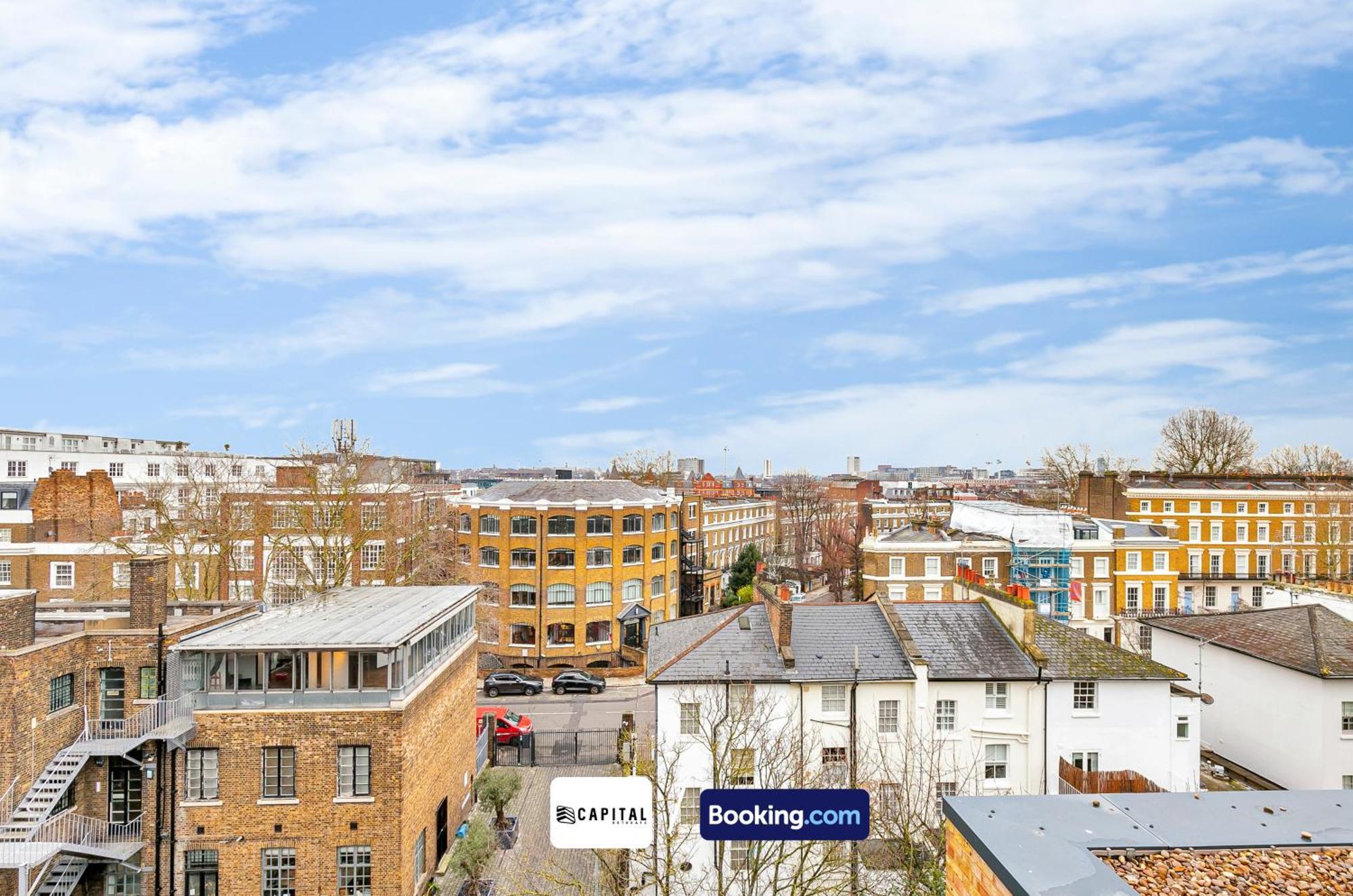 Leilighet Cozy In Camden Town By Capital Retreats Short Lets & Serviced With Balcony, Free Wifi