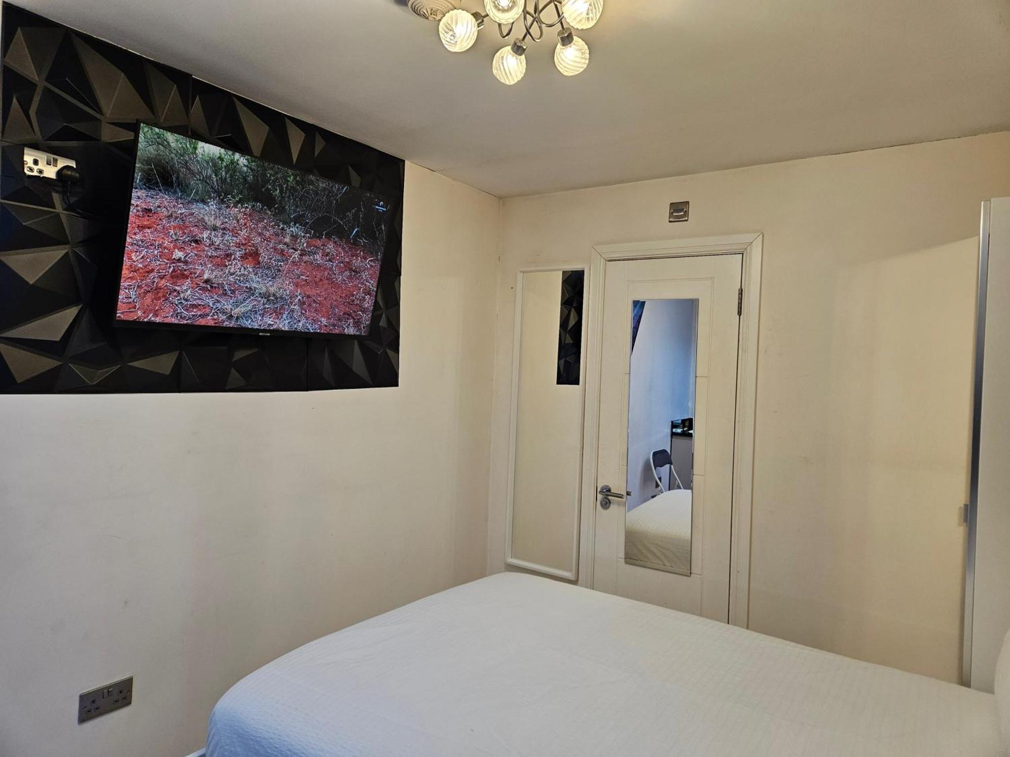 For 2guests-parking-garden-nearlondon-ac Appartement *