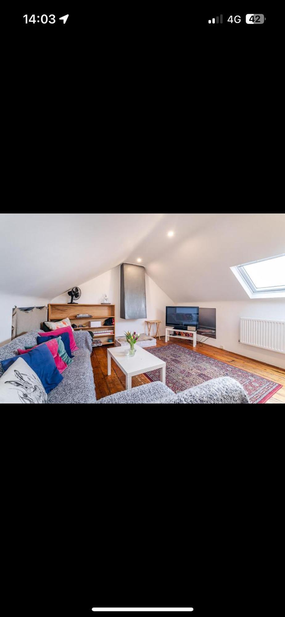 Sunny Roof Terrace 3 Bed Clapham Appartement