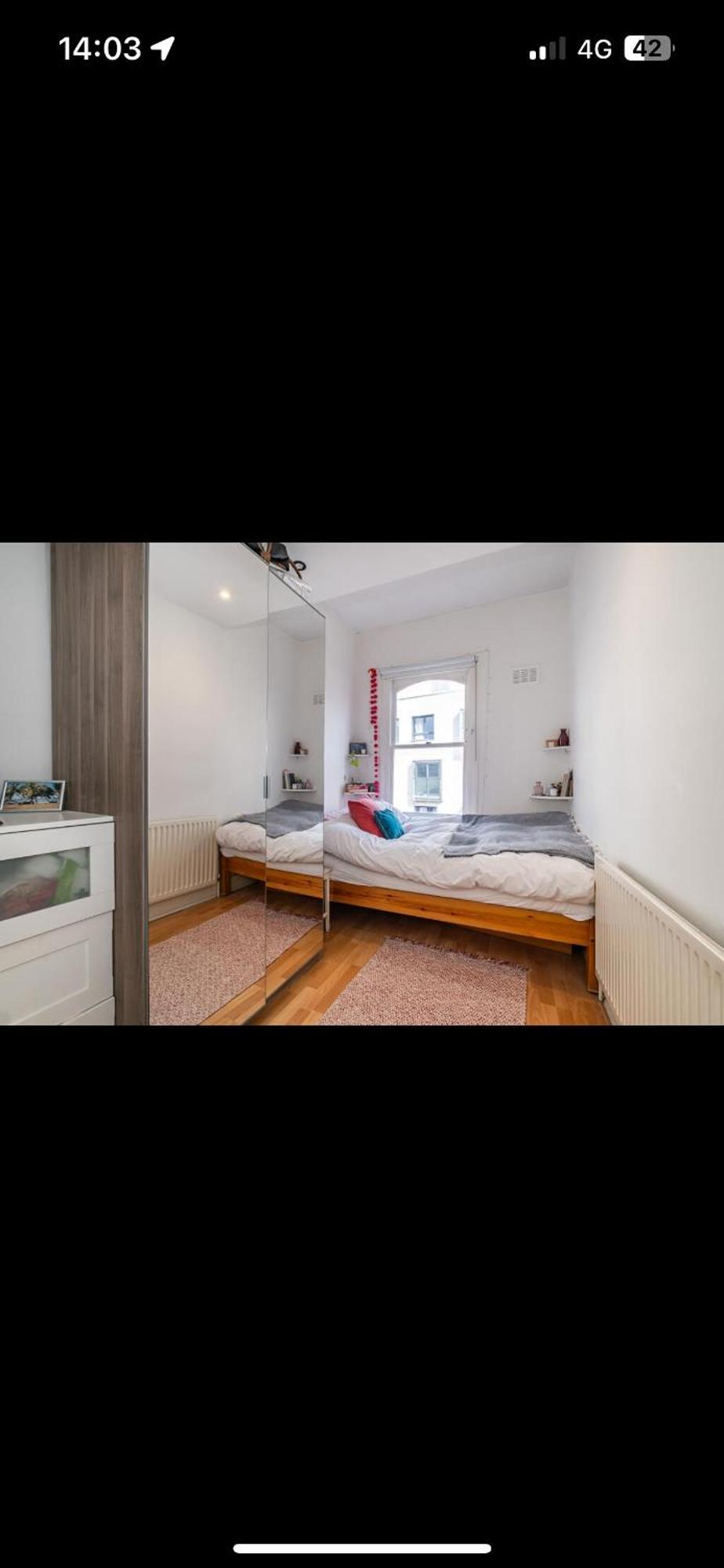 Sunny Roof Terrace 3 Bed Clapham Appartement *